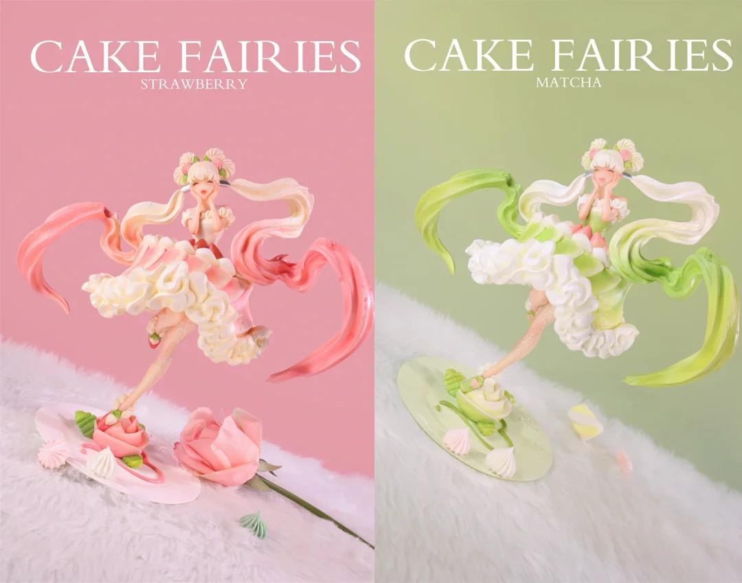 【Pre-sale】Cake Fairies Series Strawberry Fairy and Matcha Fairy-WeArtDoing Studio