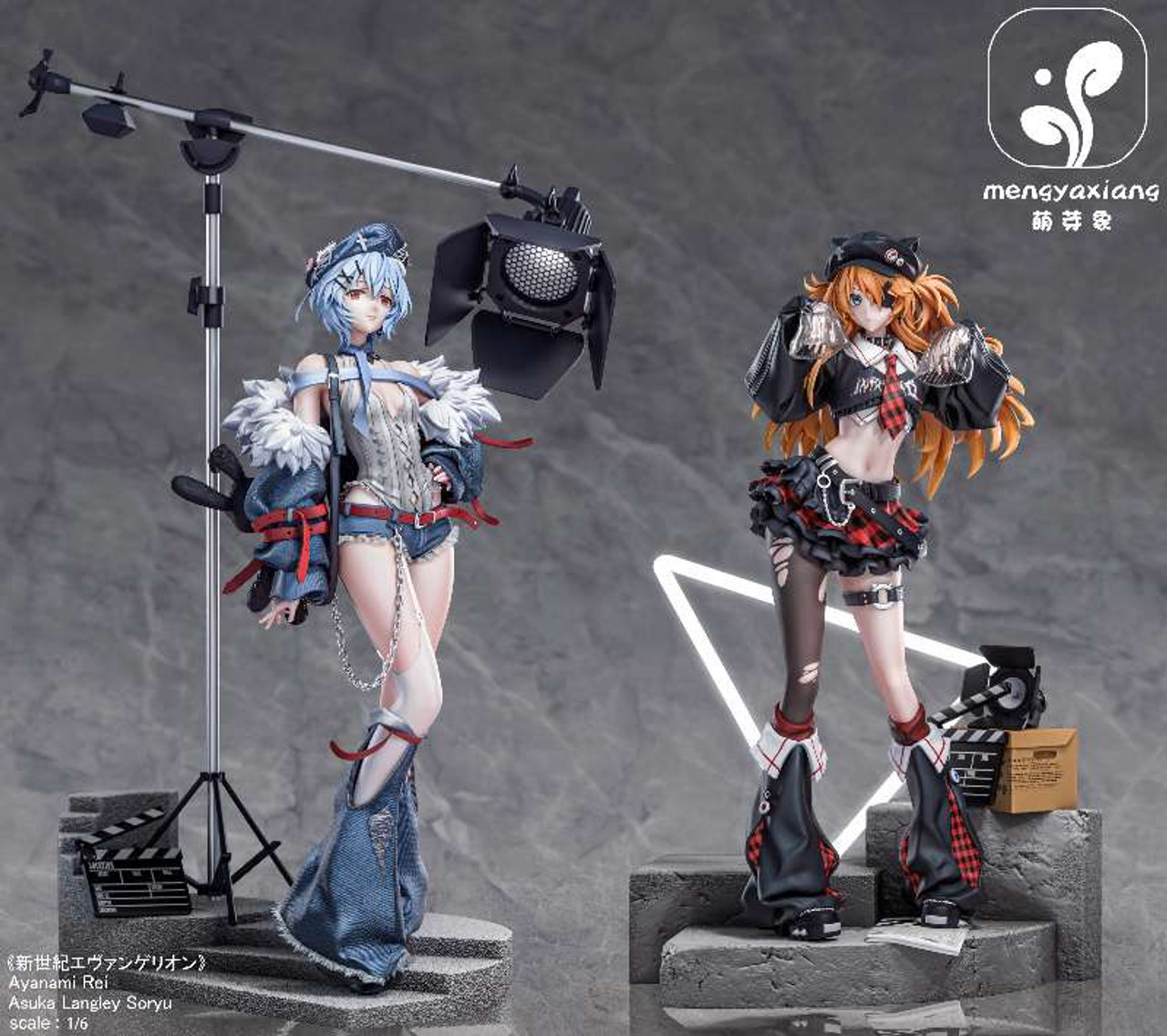 【Pre-sale】1/6 Scale Asuka and Ayanami Rei-MengYaXiang Studio