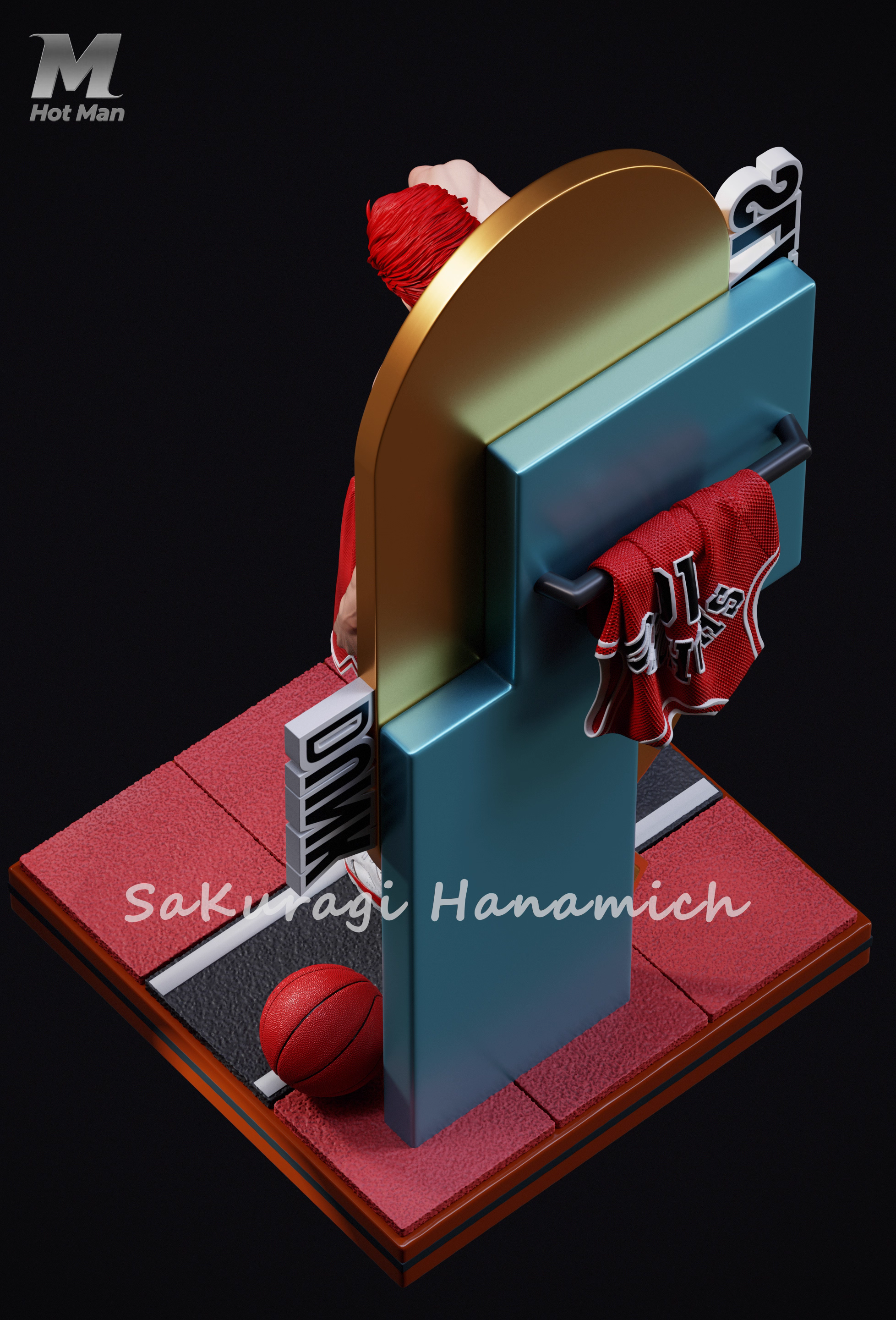 【Pre-sale】1/6 Scale Sakuragi Hanamichi-Slam Dunk-HotMan Studio
