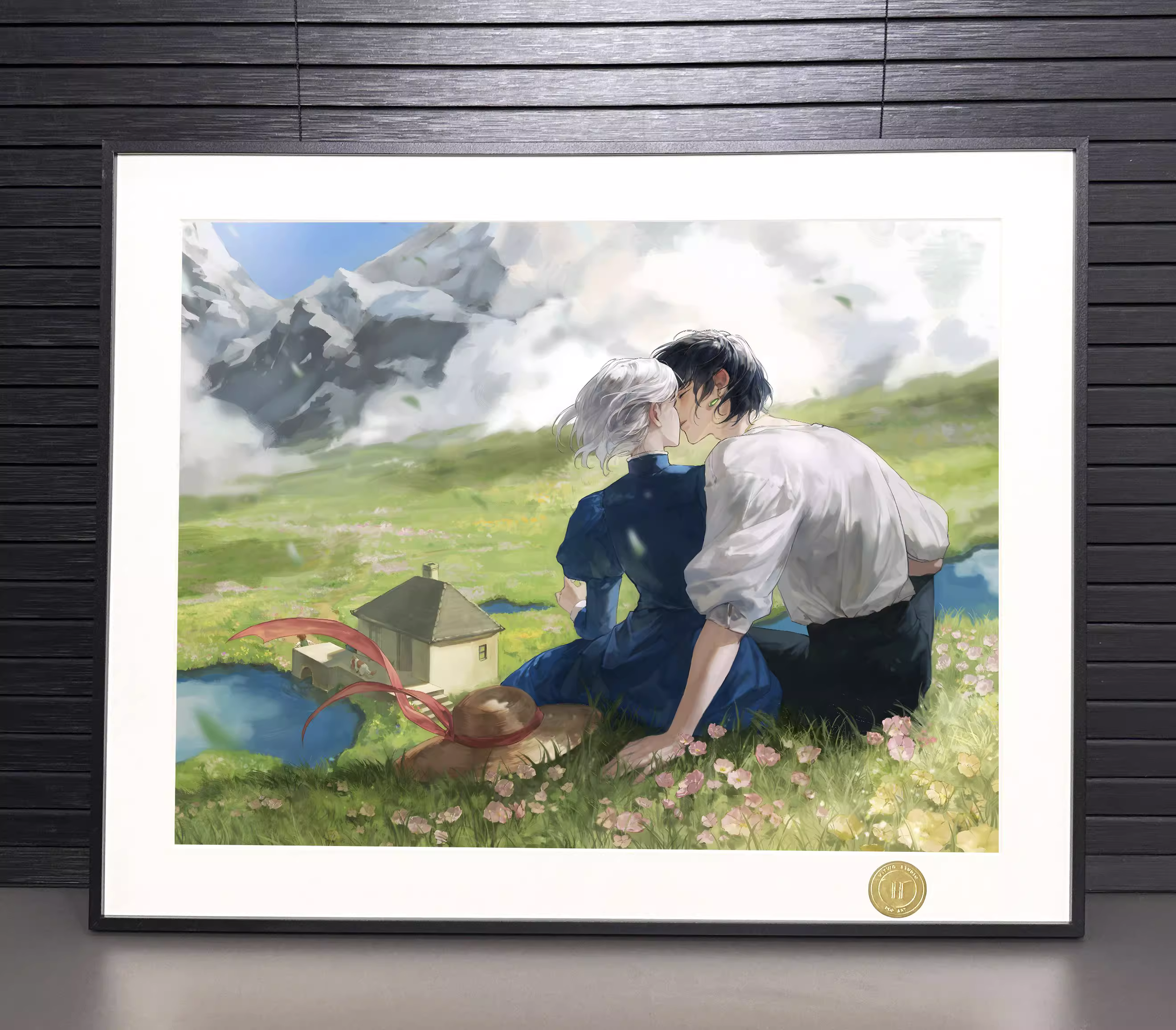 【Pre-sale】Decorative Painting of Howl and Sophie-Howl's Moving Castle-H2 Studio