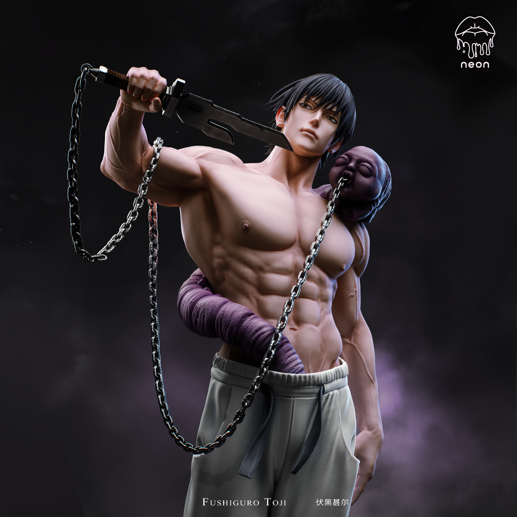 【Pre-sale】1/6 Scale Fushiguro Toji-NEON Studio