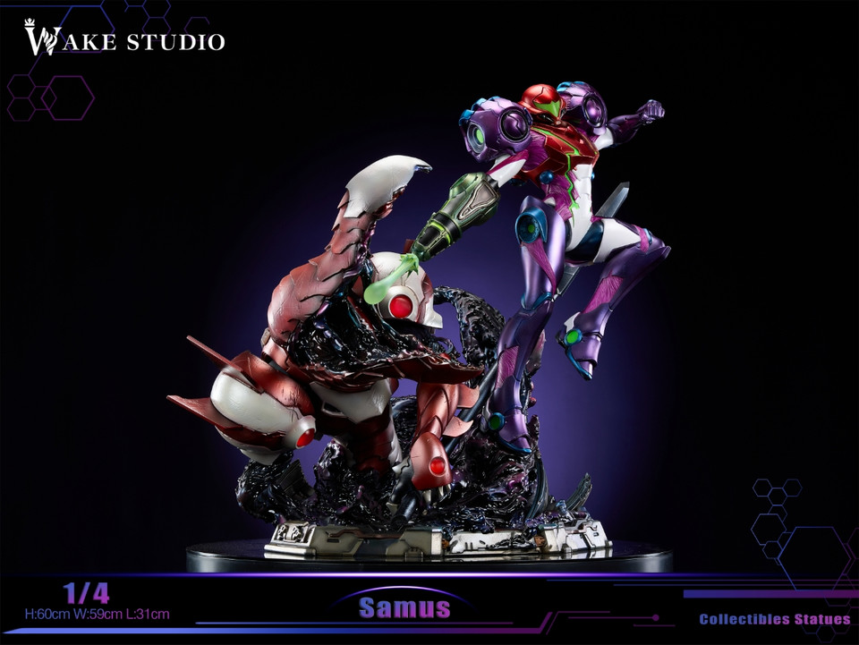 【Pre-sale】1/4 Scale Samus with LED-Metroid-Wake Studio