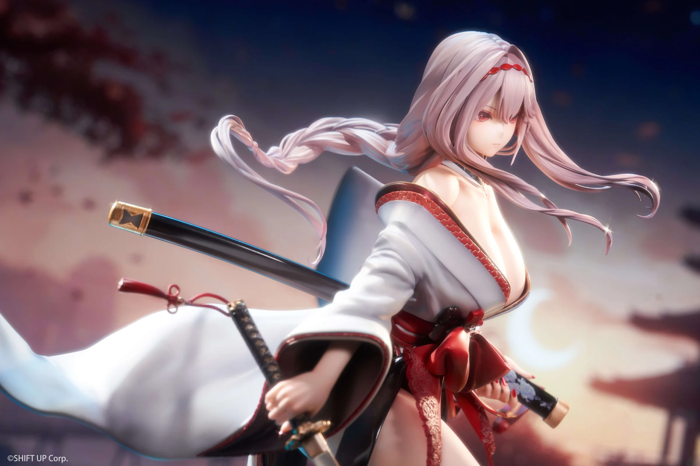 【Pre-sale】1/4 Scale Longing Flower Ver. Black Shadow Scarlet-Goddess of Victory: Nikke-Hobby Sakura Studio