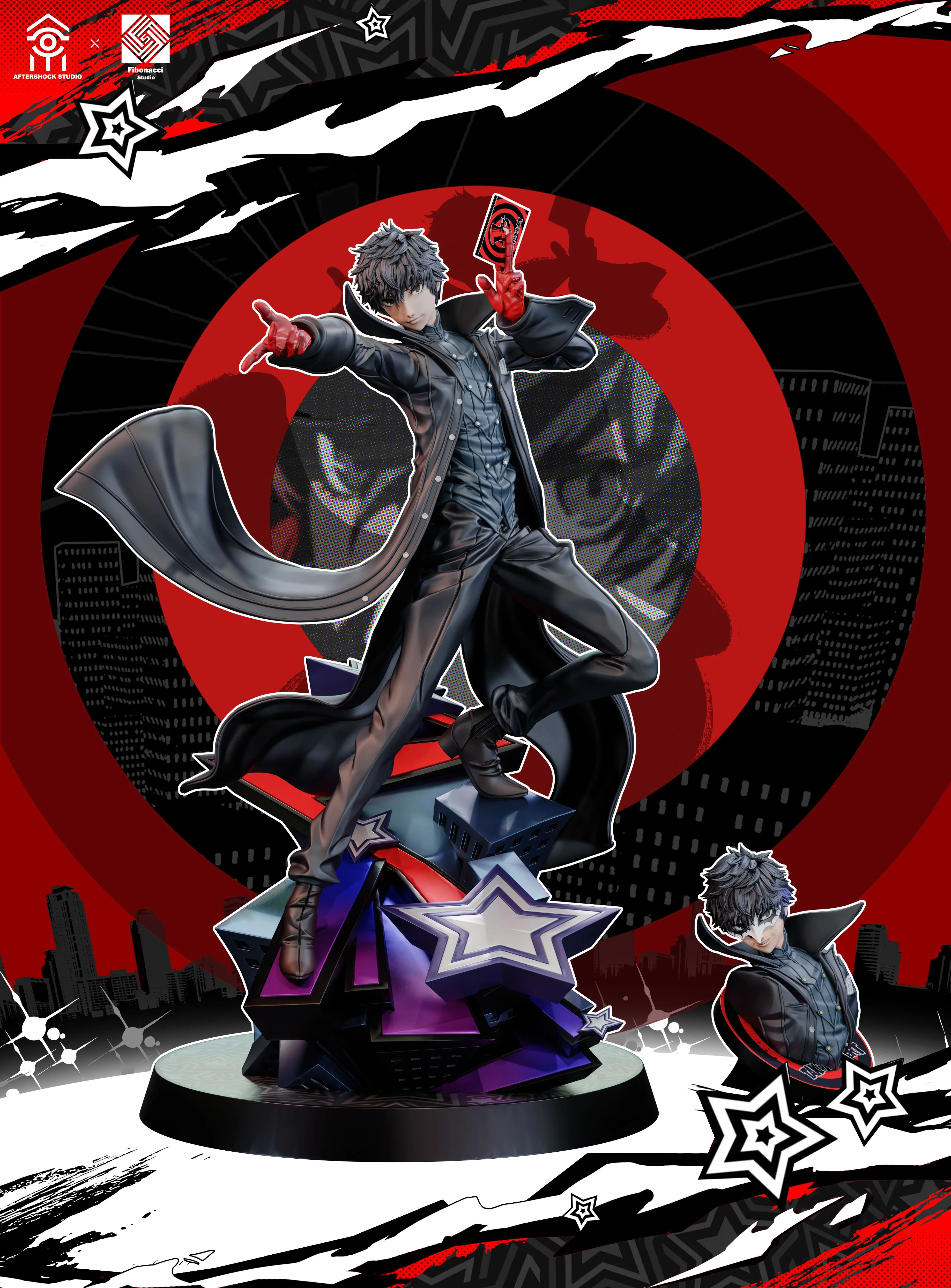 【Pre-sale】JOKER and Arsène-Persona 5-Aftershock Studio X Fibonacci Studio
