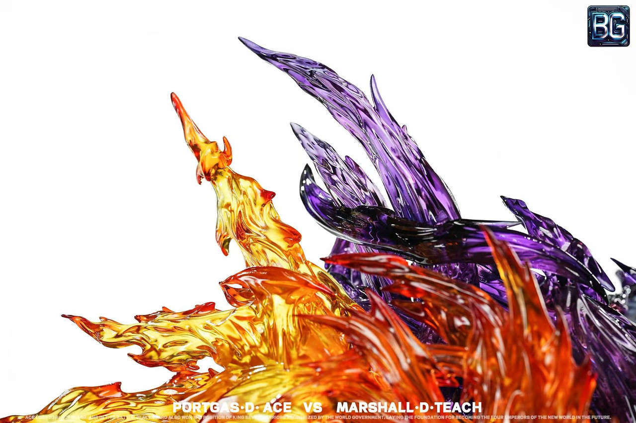 【Pre-sale】1/6 and POP Scale Ace VS Marshall·D·Teach with LED-Badge Studio