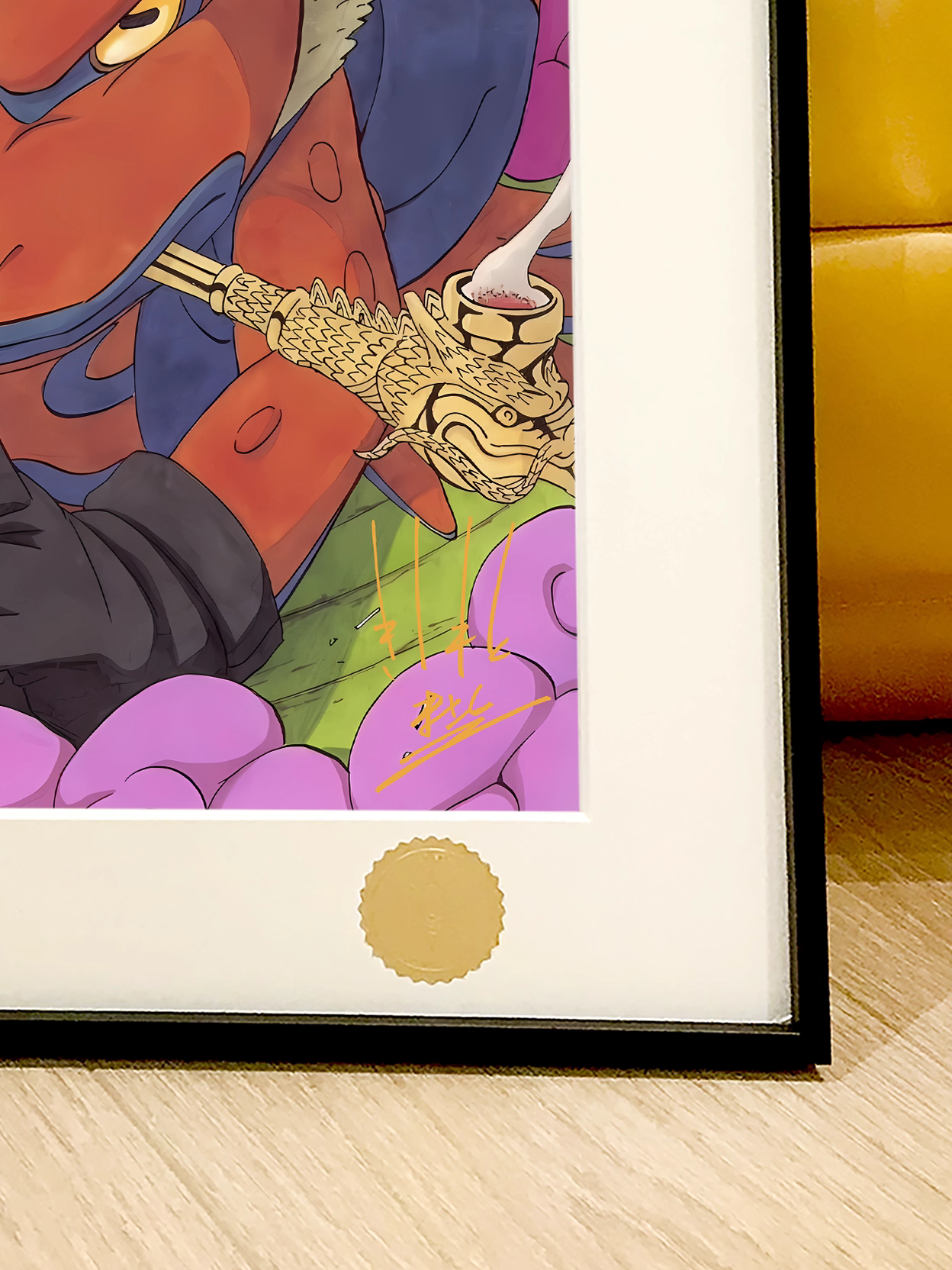 【Pre-sale】Decorative Painting of Uzumaki Naruto with Nine-tail-XingKong Studio