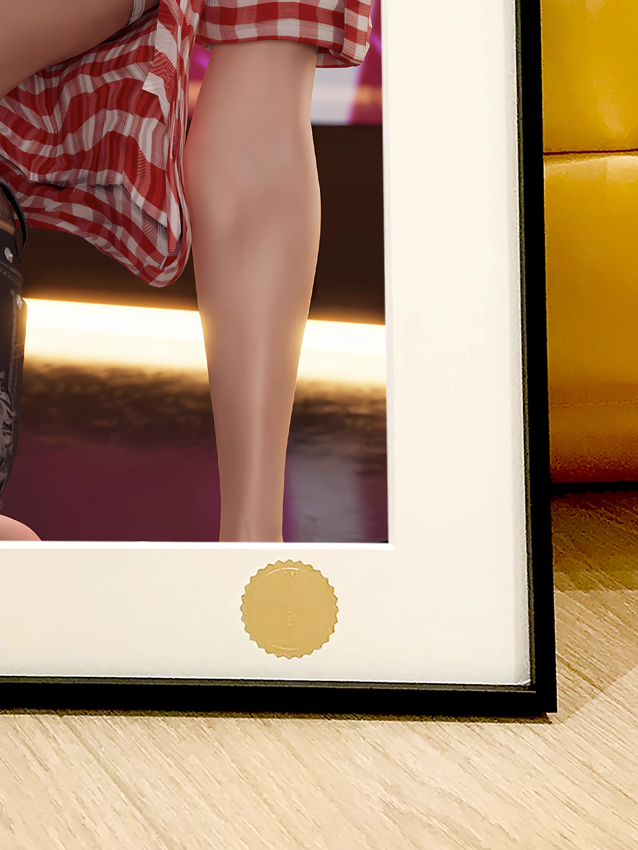 【Pre-sale】Decorative Painting of Energetic Dance Tifa-Final Fantasy-XingKong Studio