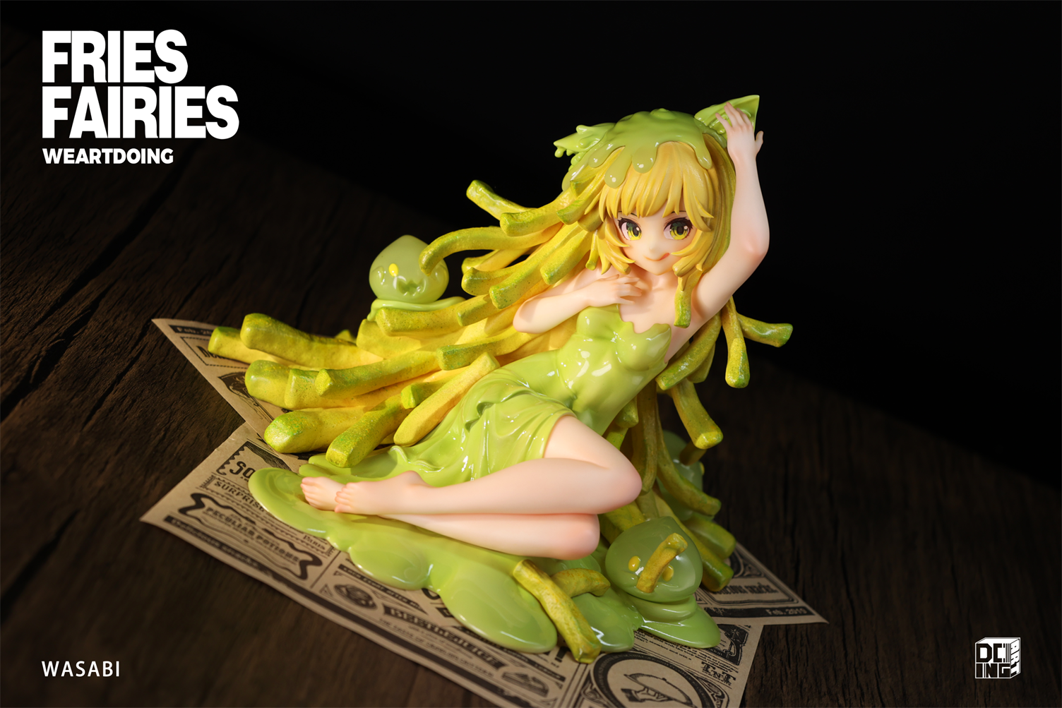 【Pre-sale】Sleeping Beauty-Fries Fairies-Classic Ketchup and Wasabi-Other series-WeArtDoing Studio