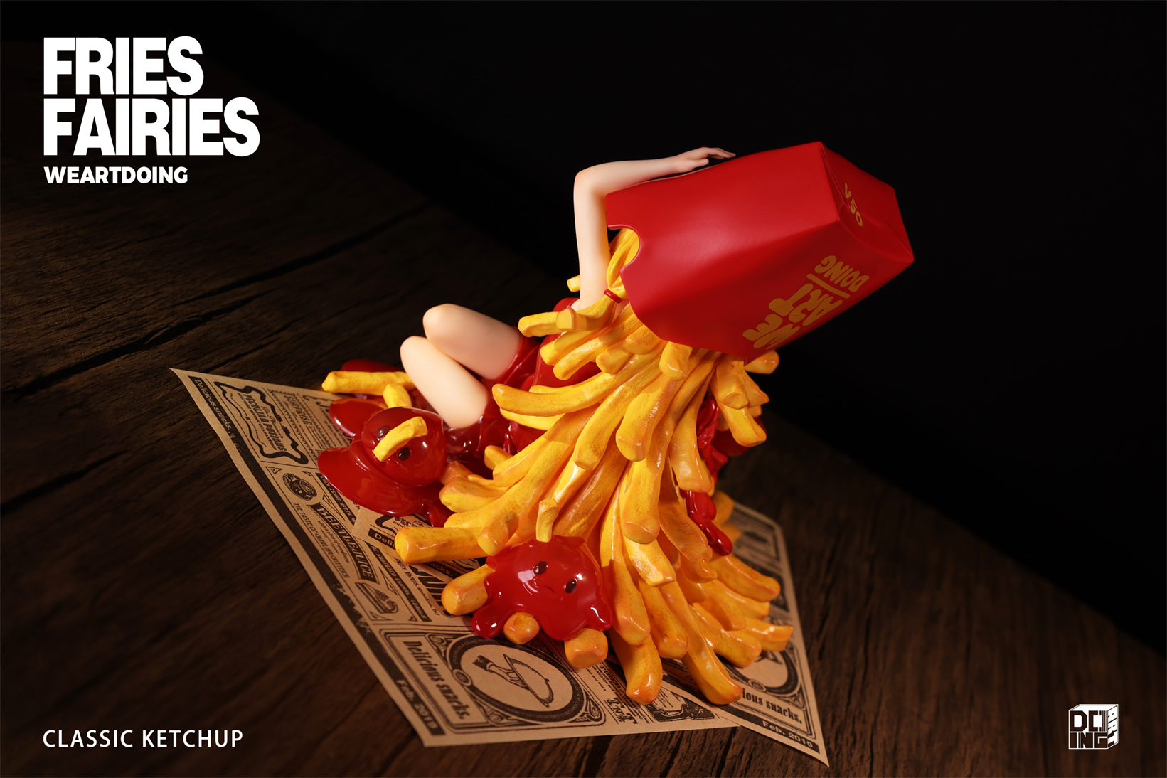 【Pre-sale】Sleeping Beauty-Fries Fairies-Classic Ketchup and Wasabi-Other series-WeArtDoing Studio