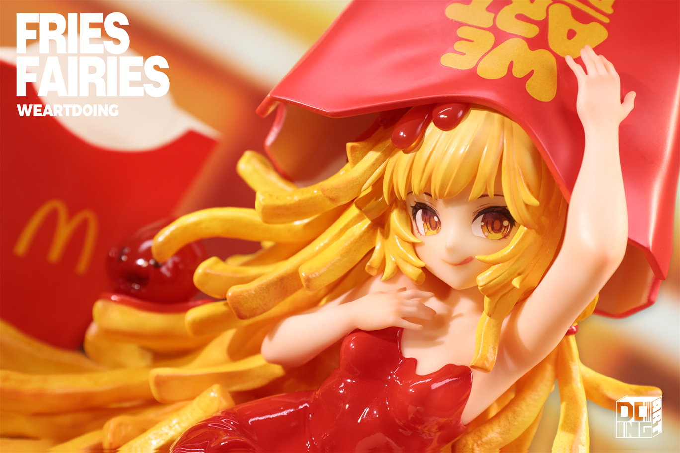 【Pre-sale】Sleeping Beauty-Fries Fairies-Classic Ketchup and Wasabi-Other series-WeArtDoing Studio