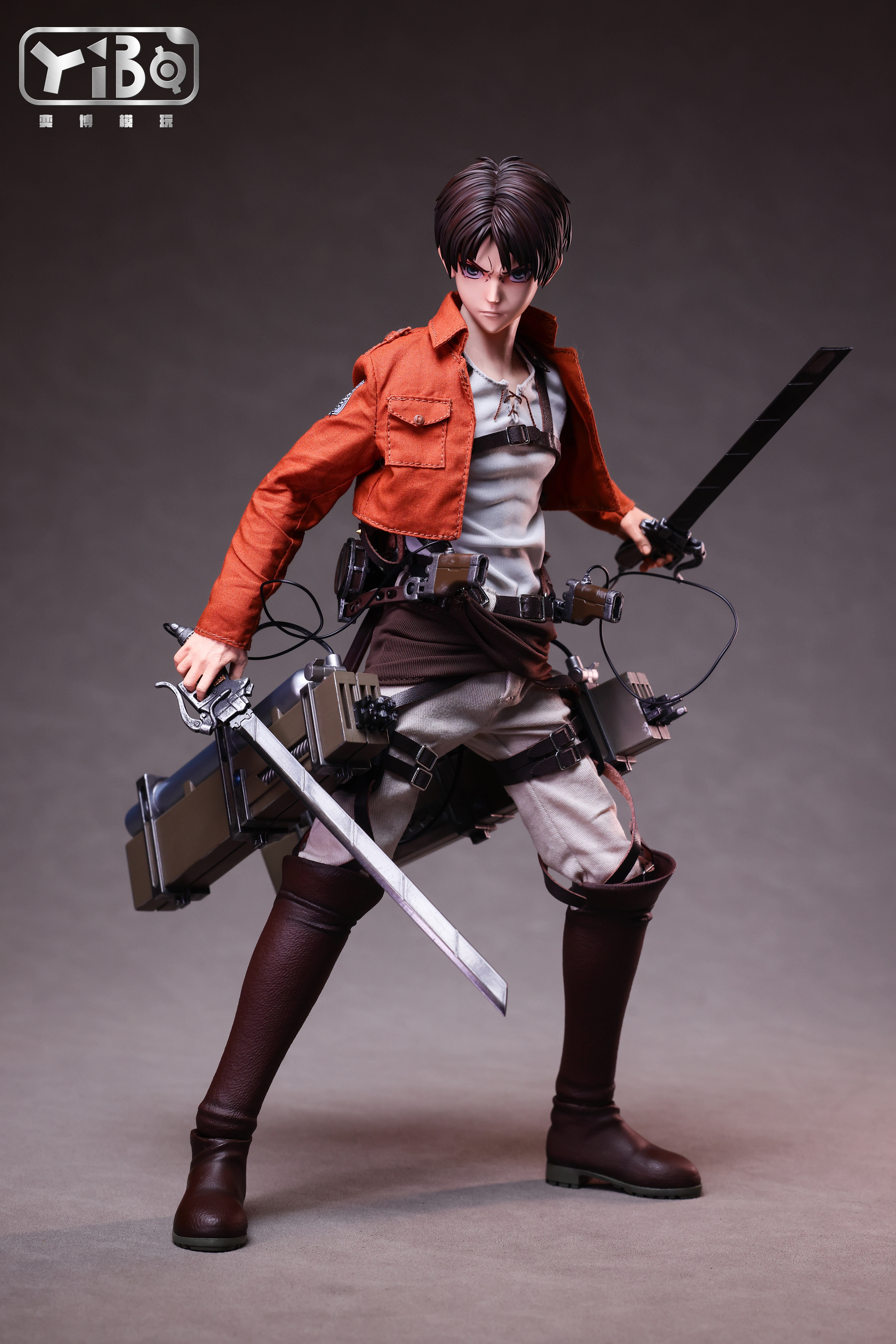 【Pre-sale Closed】1/6 Scale Levi and Eren-Attack on Titan-YIBO TOYS Studio
