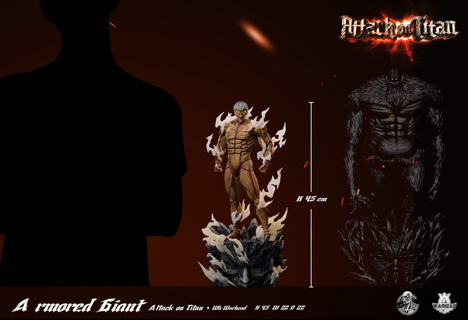 【Pre-sale】Armored Titan with LED-Attack on Titan-Warhead Studio