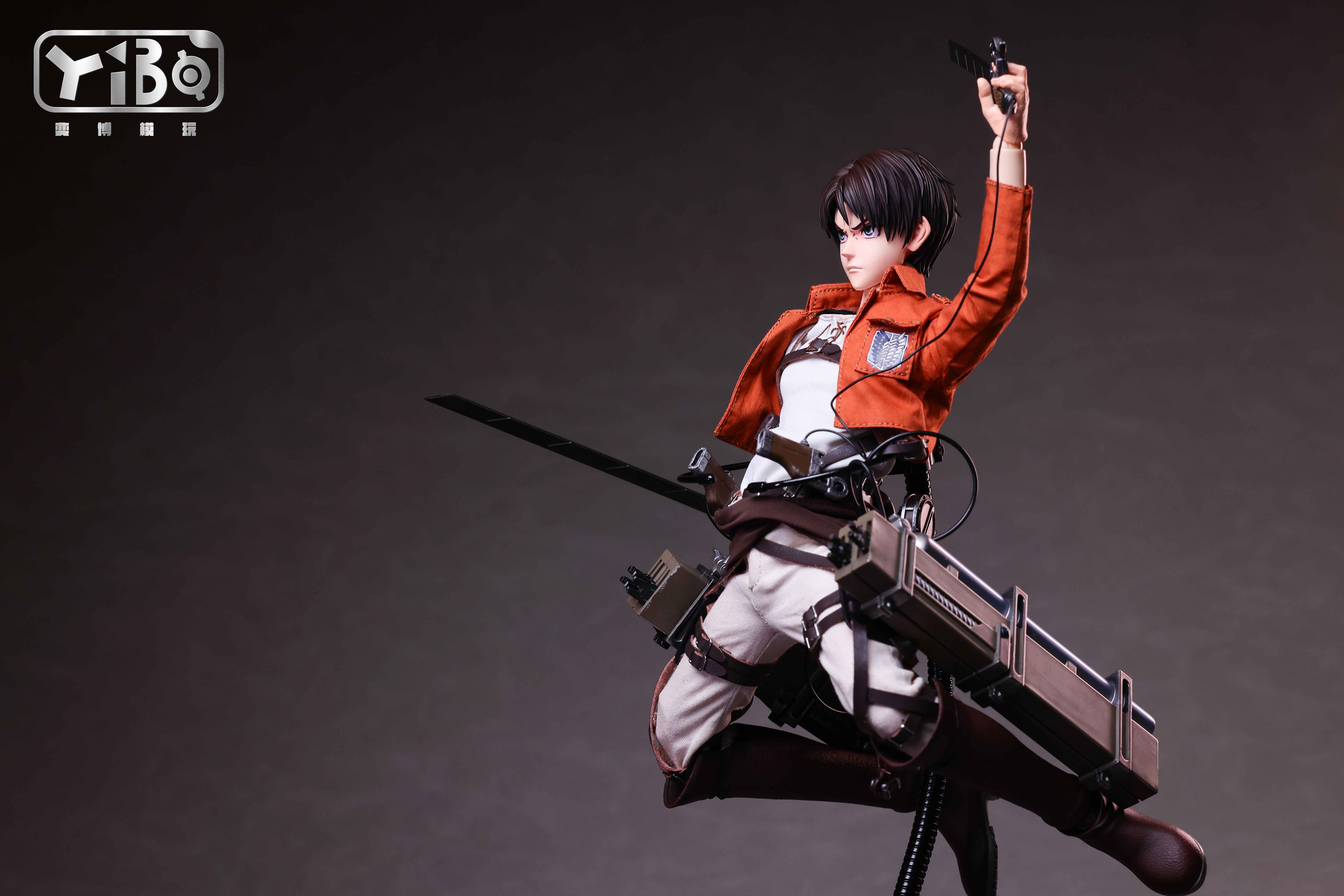 【Pre-sale Closed】1/6 Scale Levi and Eren-Attack on Titan-YIBO TOYS Studio