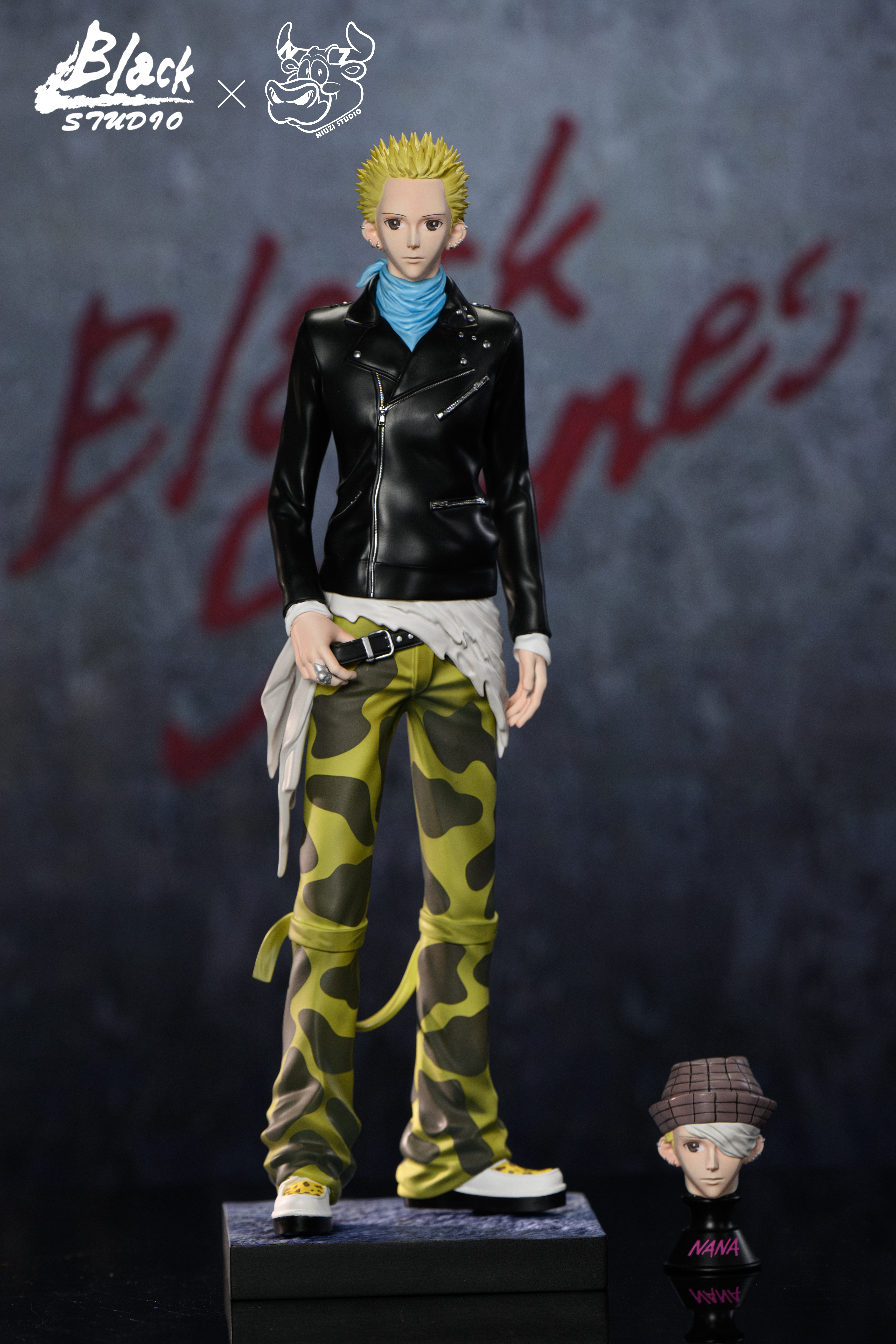 【Sold out】BLACK Stone Band Takagi Yasushi, Terashima Nobuo and Okazaki Shinnichi-Nana-BLACK*NIUZI Studios