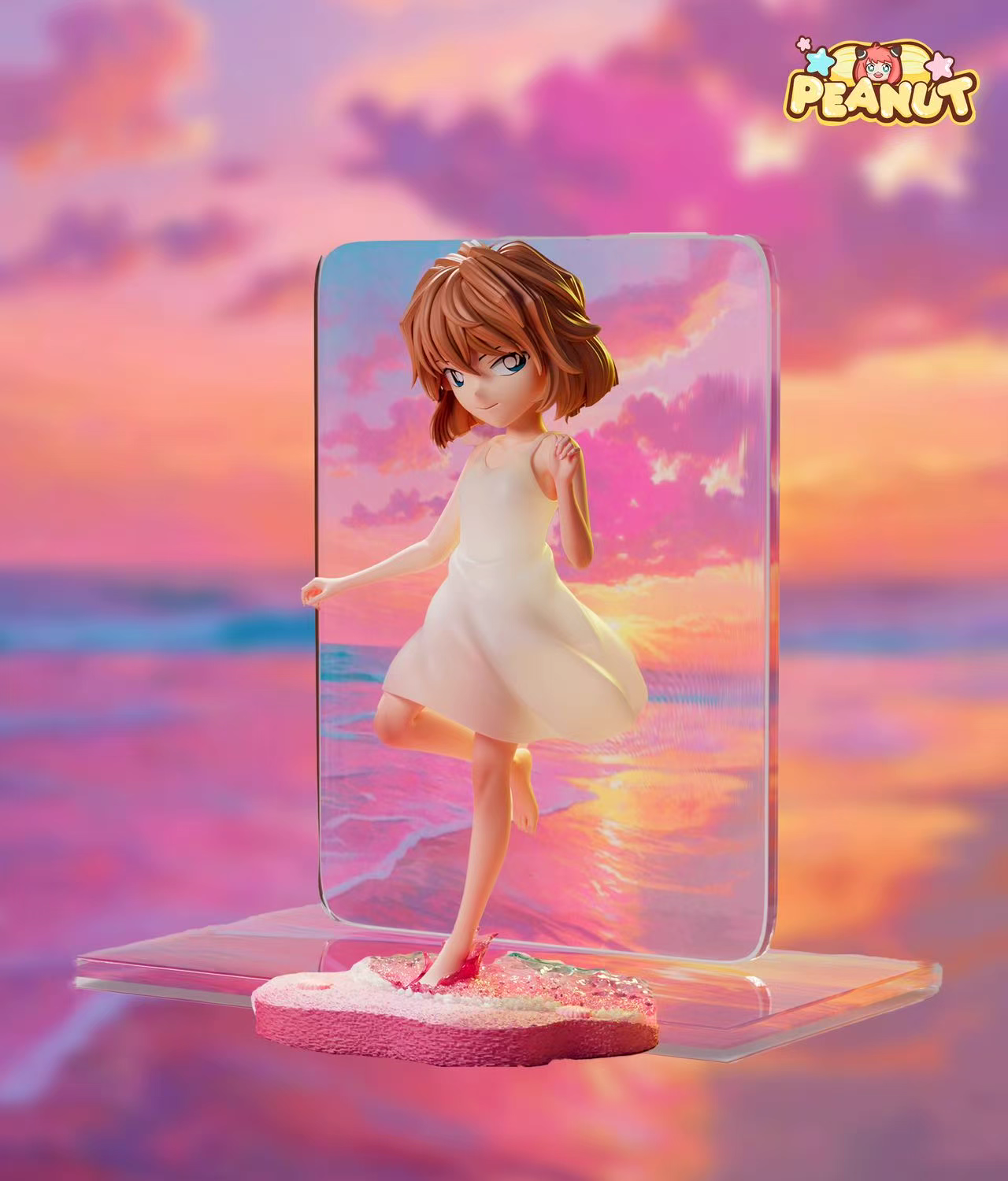 【Pre-sale】001 White Dress Haibara Ai-Detective Conan-Peanut Studio
