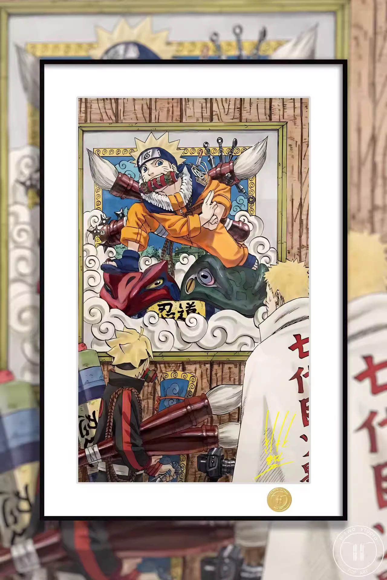 【Pre-sale】Decorative Painting of Uzumaki Naruto-H2 Studio