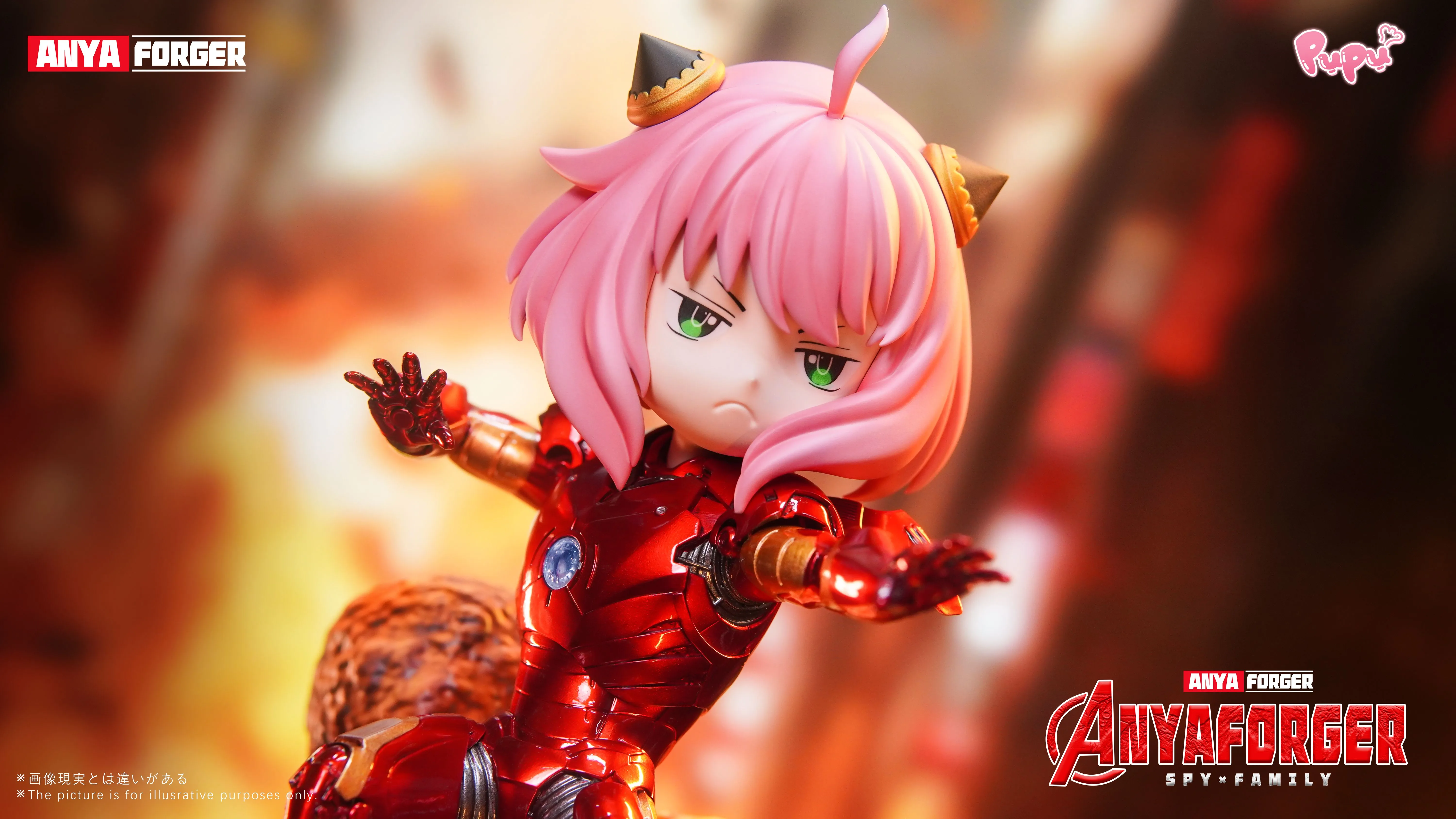 【Pre-sale】01 Anya cos Iron Man-PuPu Studio