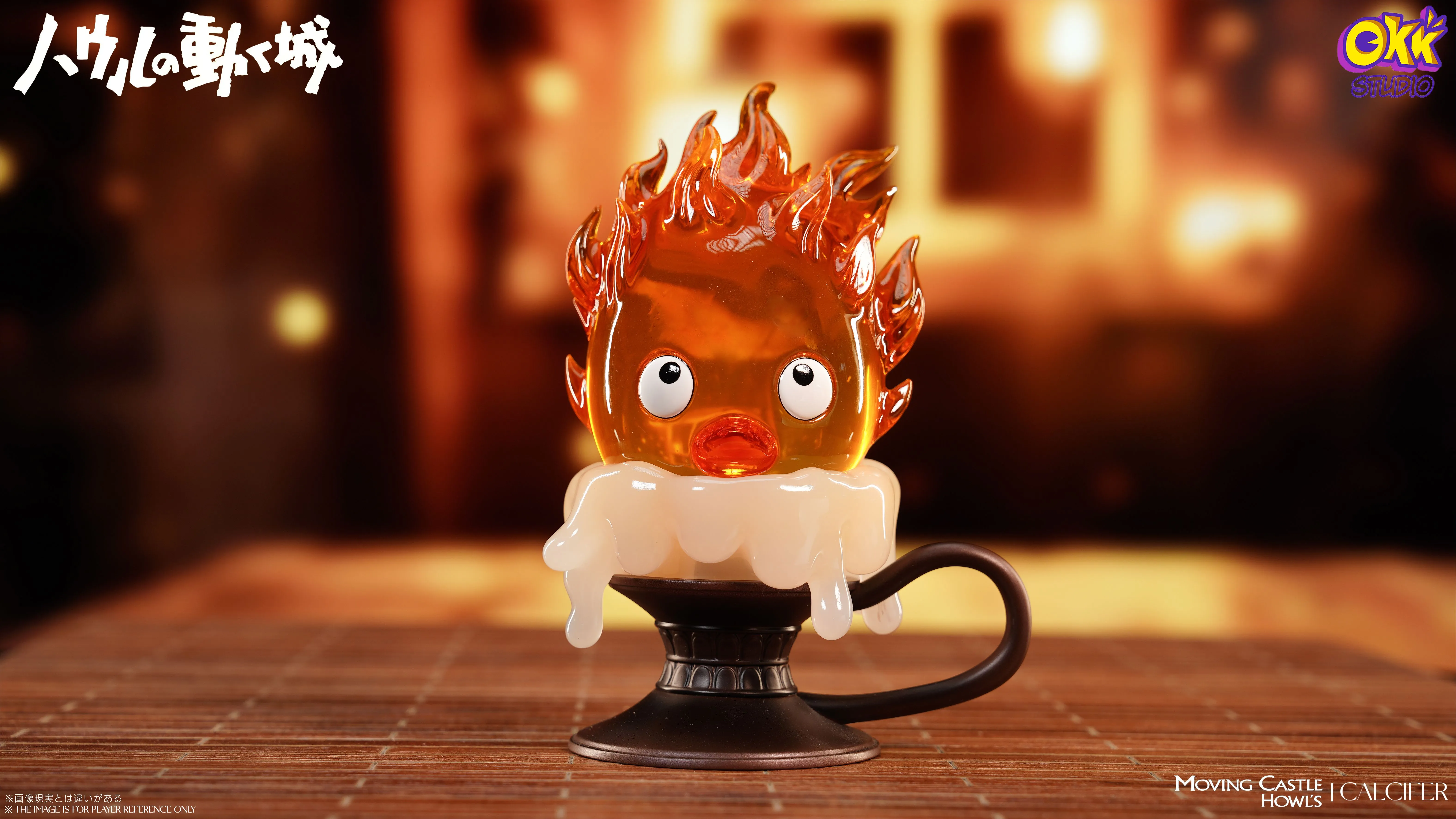 【Pre-sale】01 Candlestick Calcifer-Studio Ghibli-OKK Studio