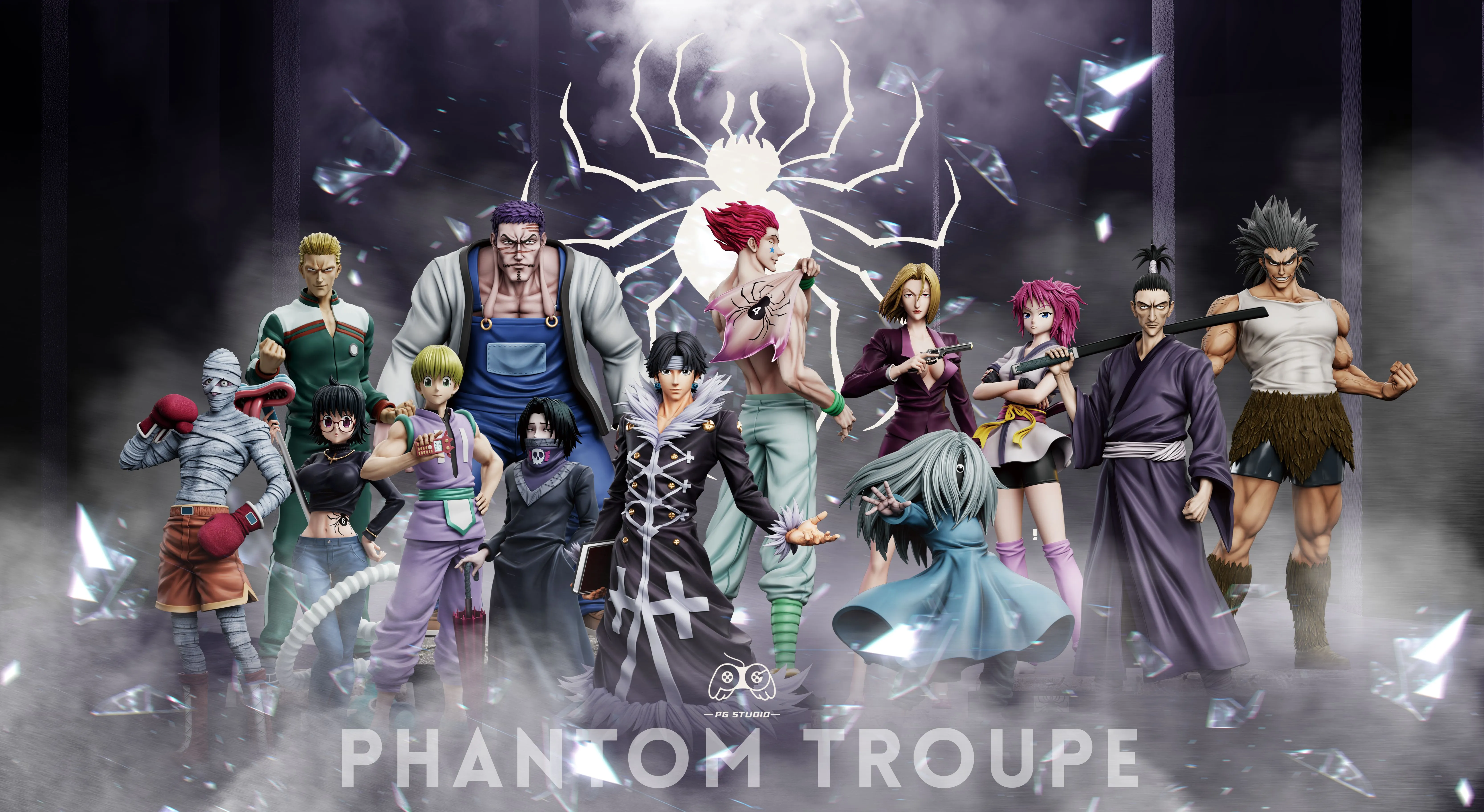 【Pre-sale】Phantom Troupe Hisoka and Chrollo Lucilfer-HUNTER×HUNTER-PG studio