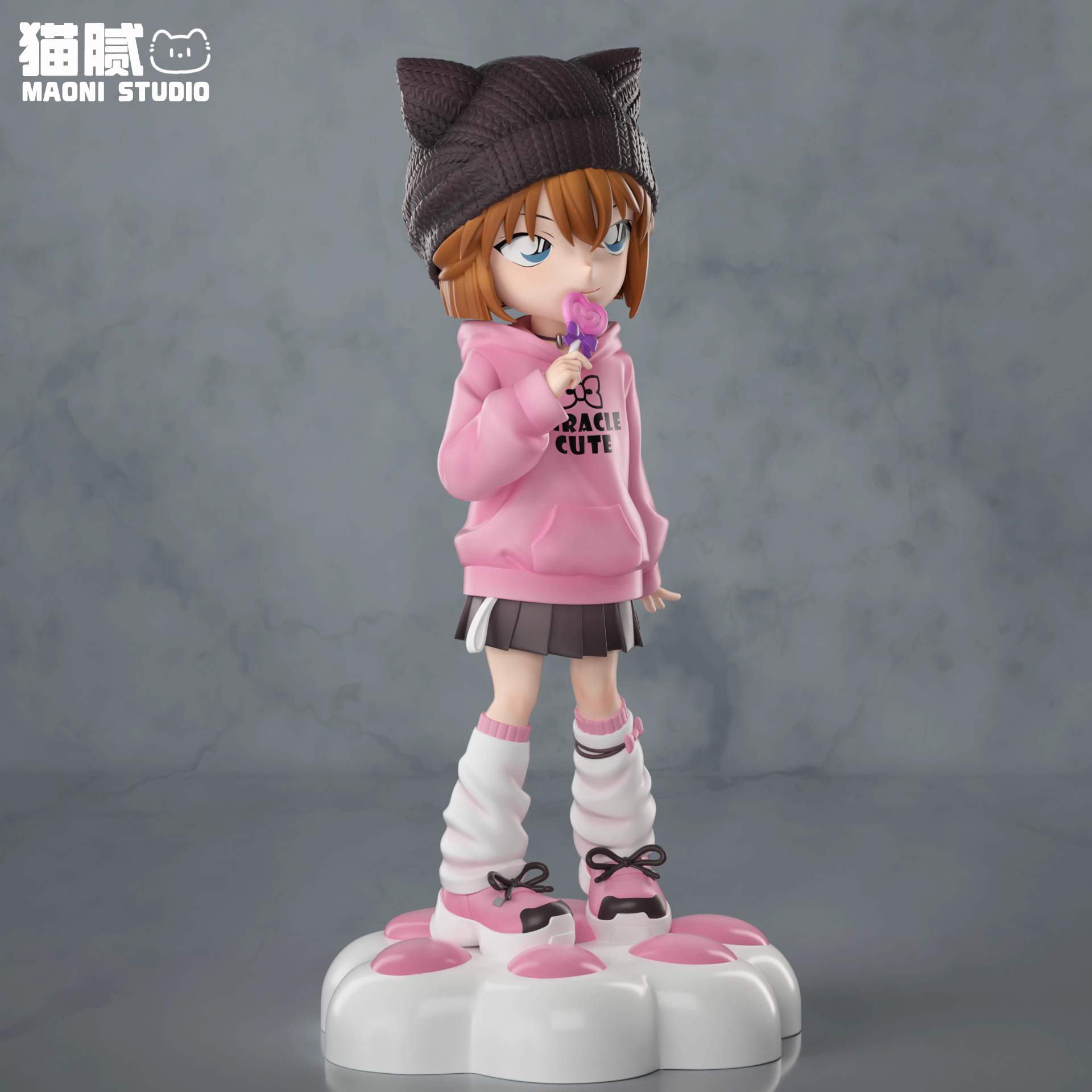 【Pre-sale】1/6 Scale Cat Eared Haibara Ai-Detective Conan-MAONI Studio