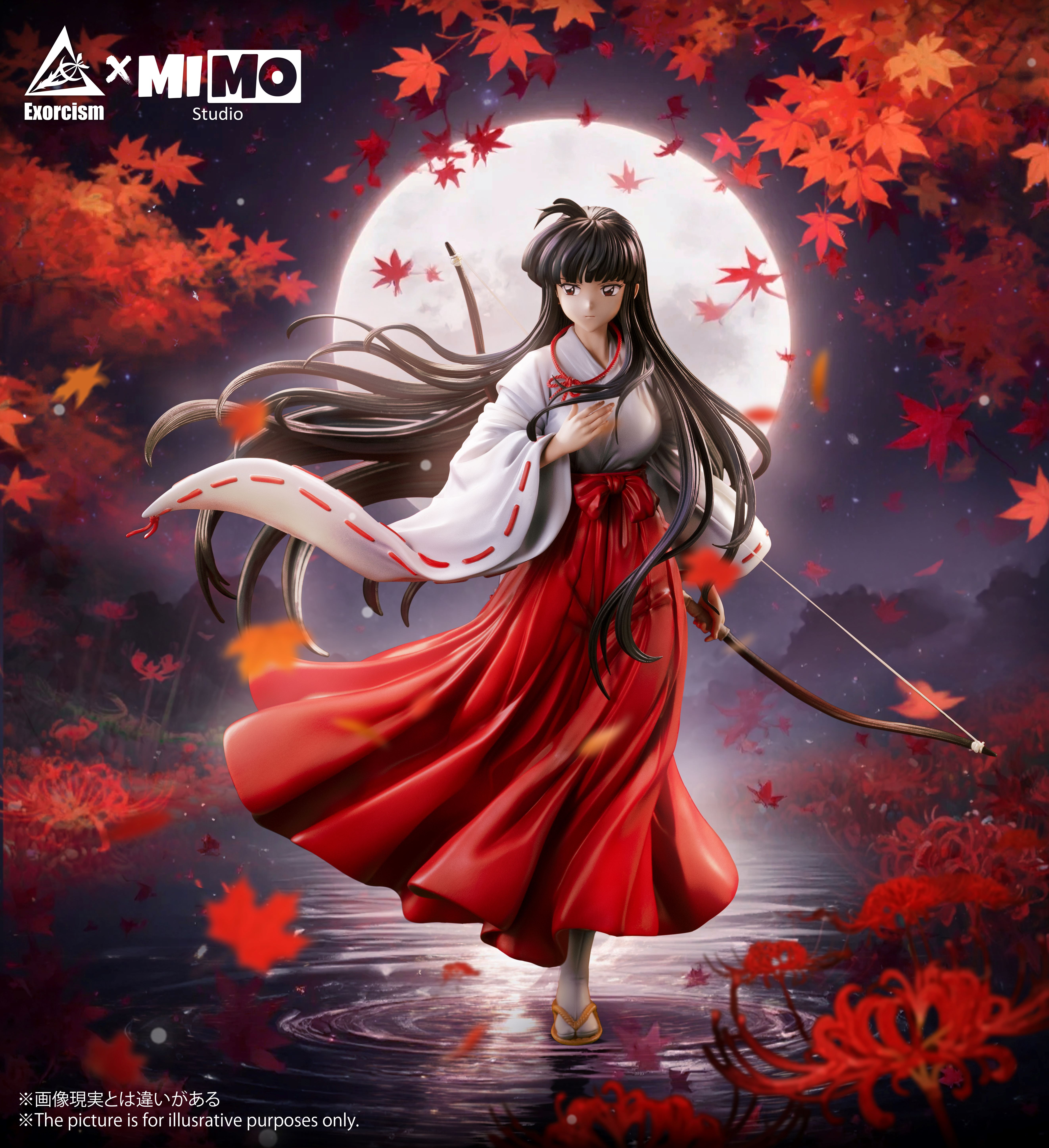 【Pre-sale】1/6 Scale Kikyo-InuYasha-Exorcism Studio x Mimo Studio