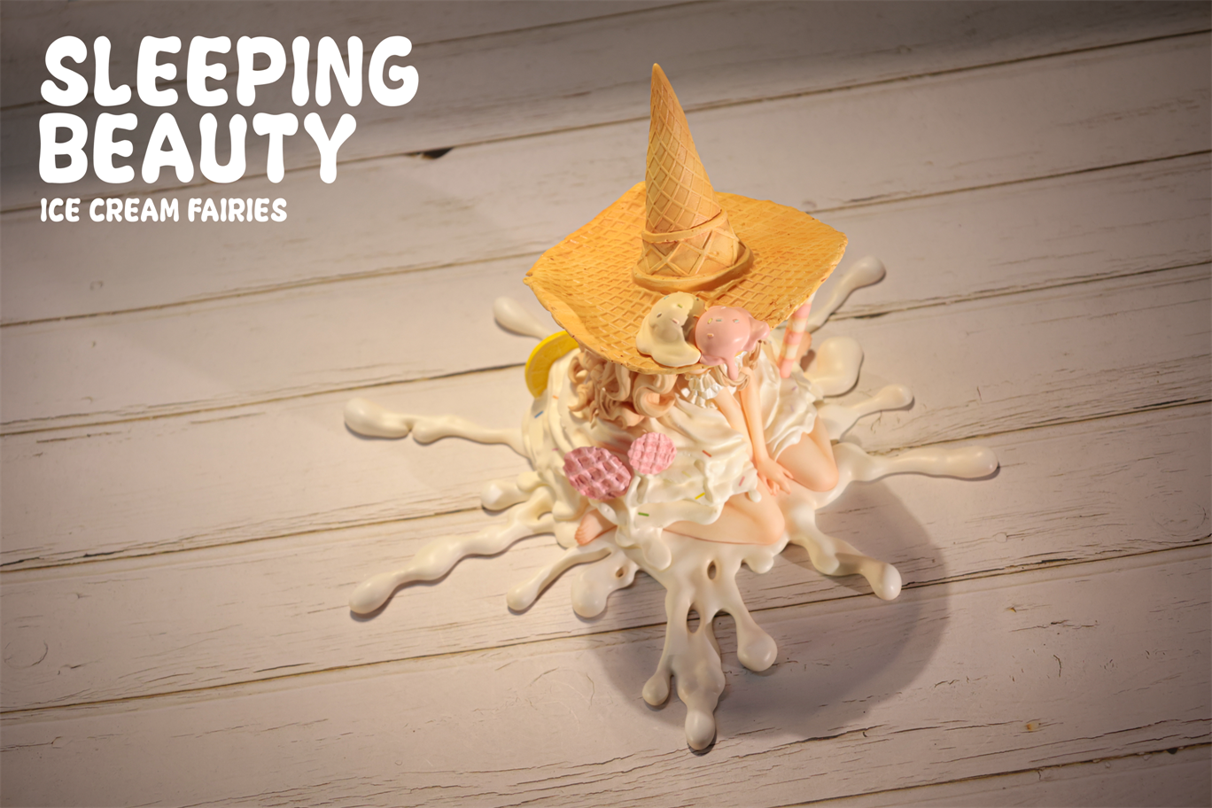 【Pre-sale】Sleeping Beauty-Ice Cream Fairies-Vanilla, Matcha and Chocolate-Other series-WeArtDoing Studio