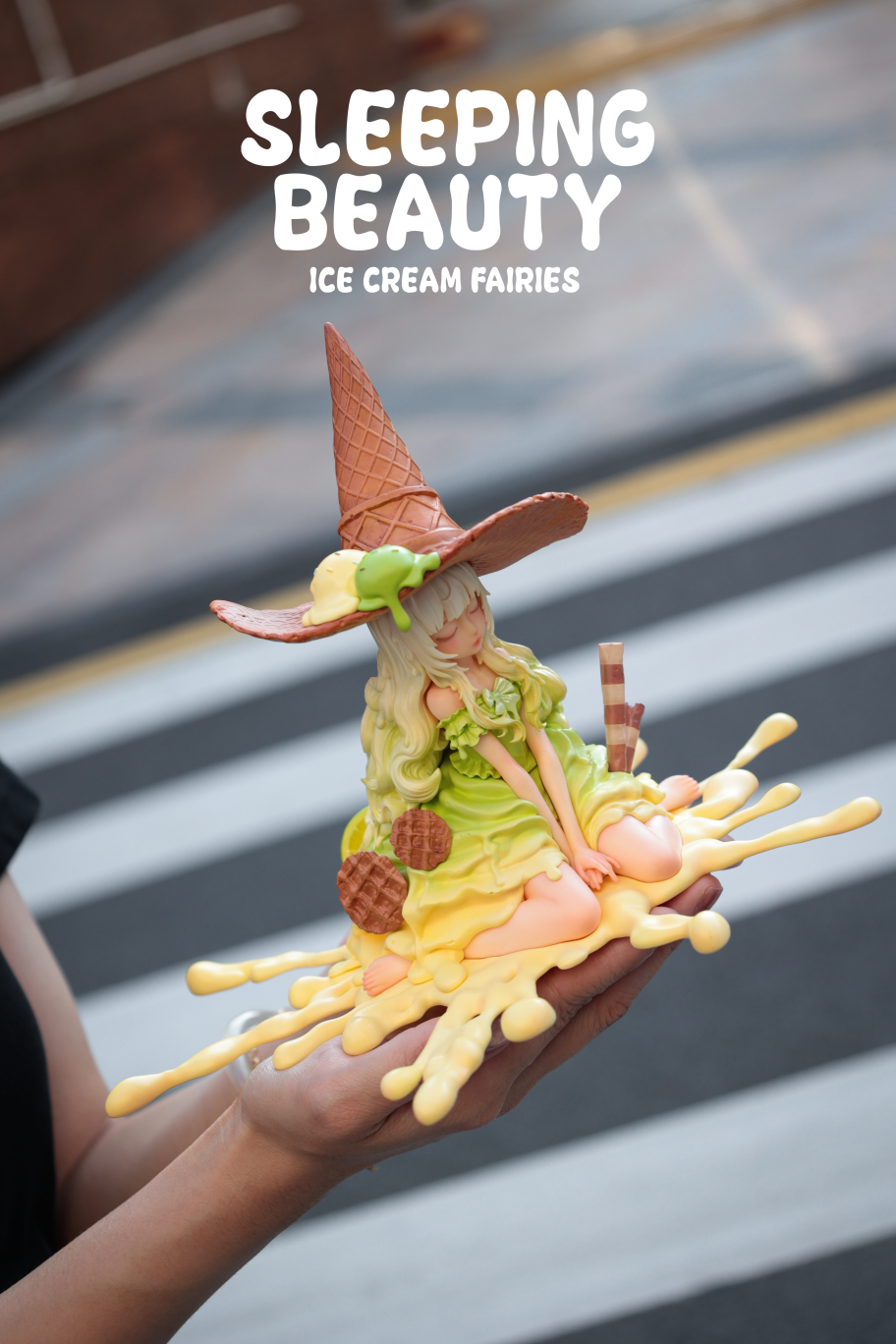 【Pre-sale】Sleeping Beauty-Ice Cream Fairies-Vanilla, Matcha and Chocolate-Other series-WeArtDoing Studio