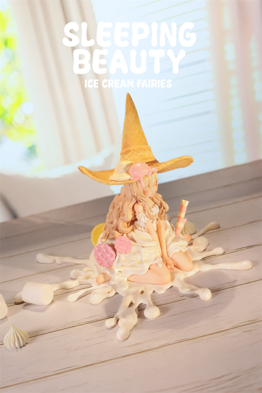 【Pre-sale】Sleeping Beauty-Ice Cream Fairies-Vanilla, Matcha and Chocolate-Other series-WeArtDoing Studio