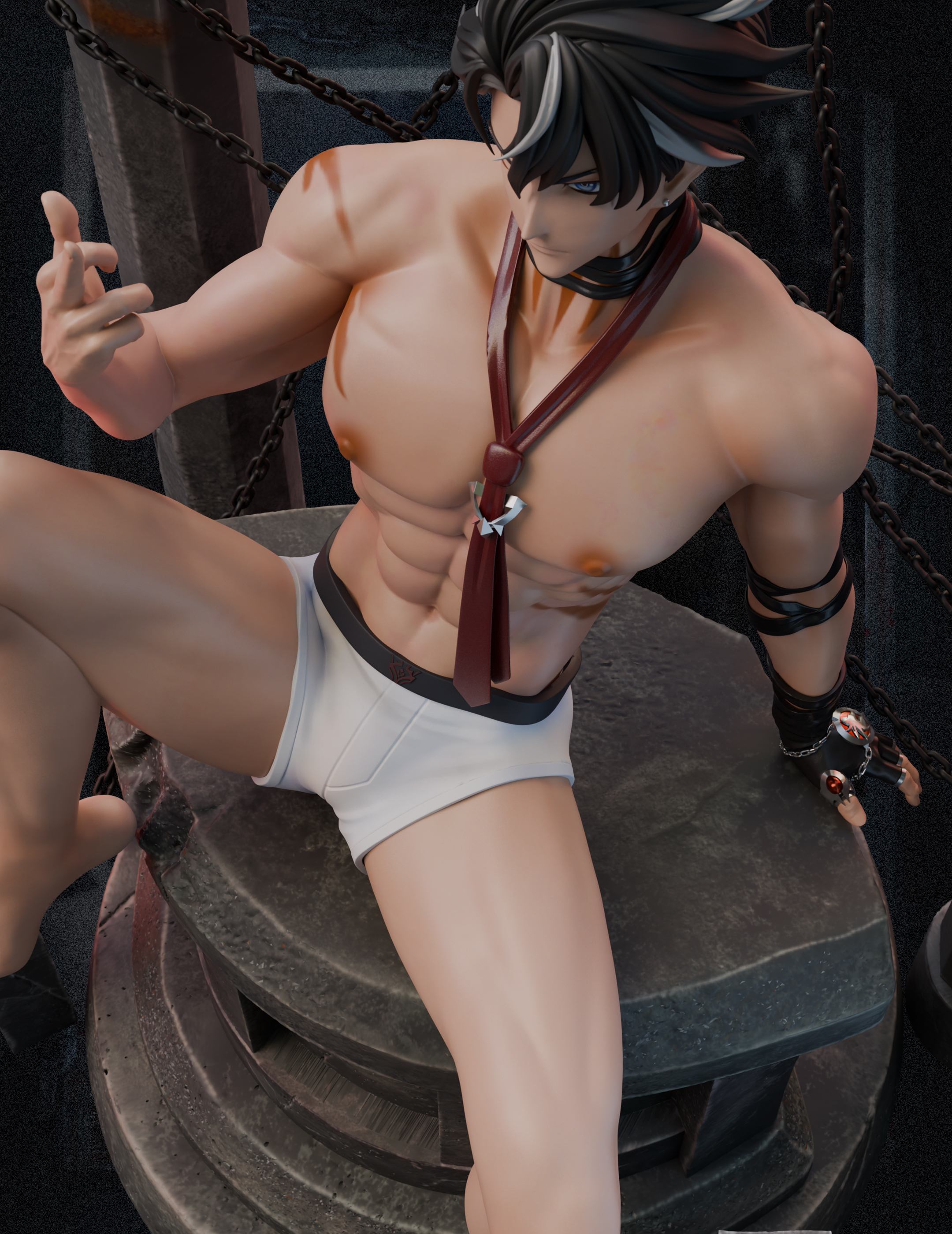 【Pre-sale】Wriothesley-Genshin Impact-pinksoul Studio