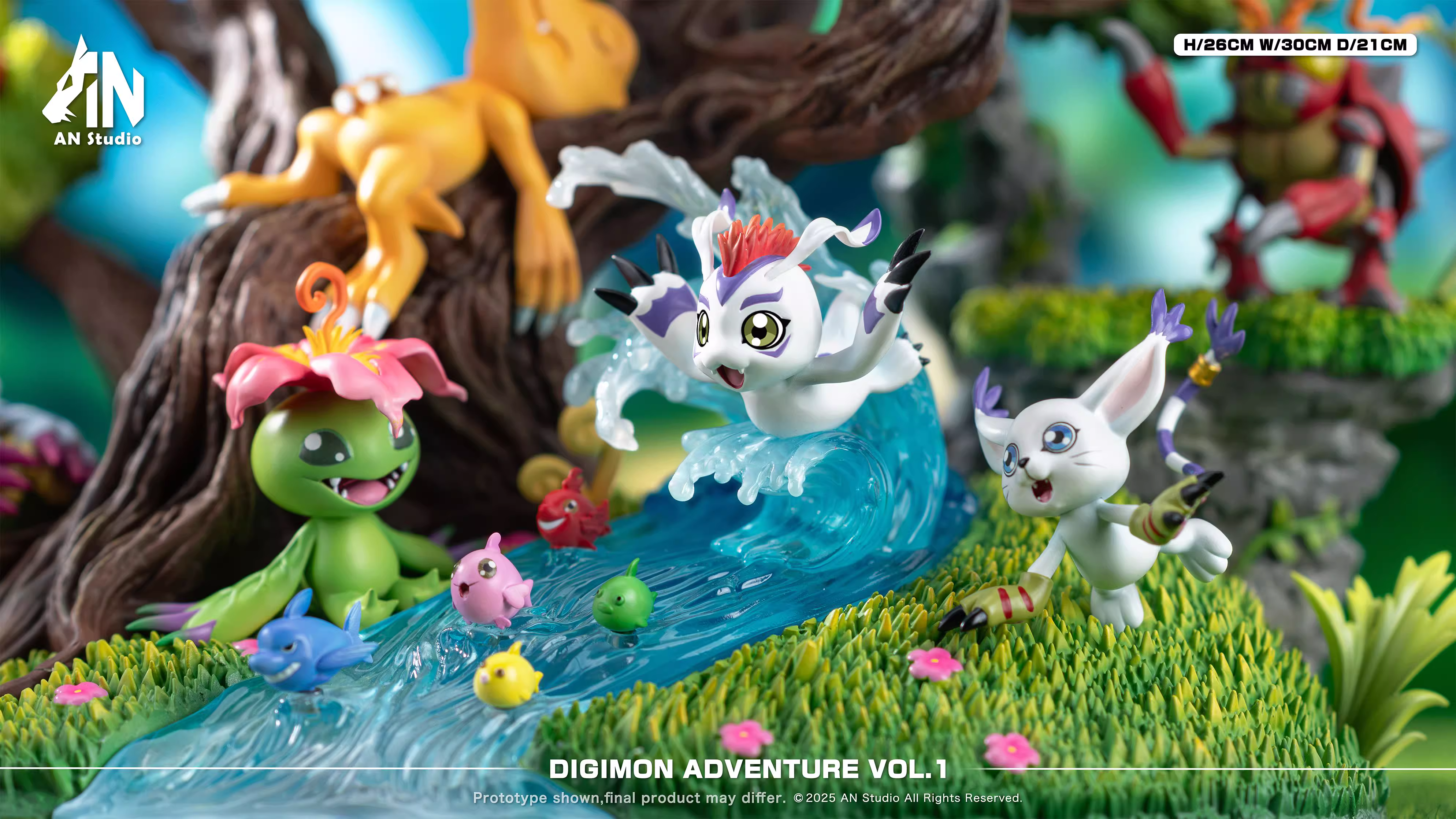 【Pre-sale】MH Scale Digimon Adventure Vol.1-Digimon Adventure-AN Studio