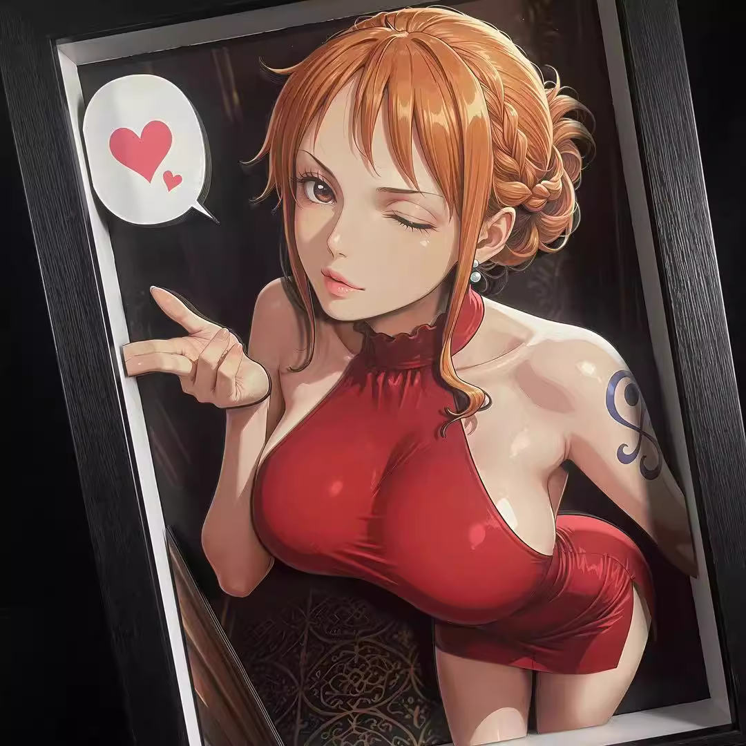 【Pre-sale】Decorative Painting of Nami-Black and White Studio