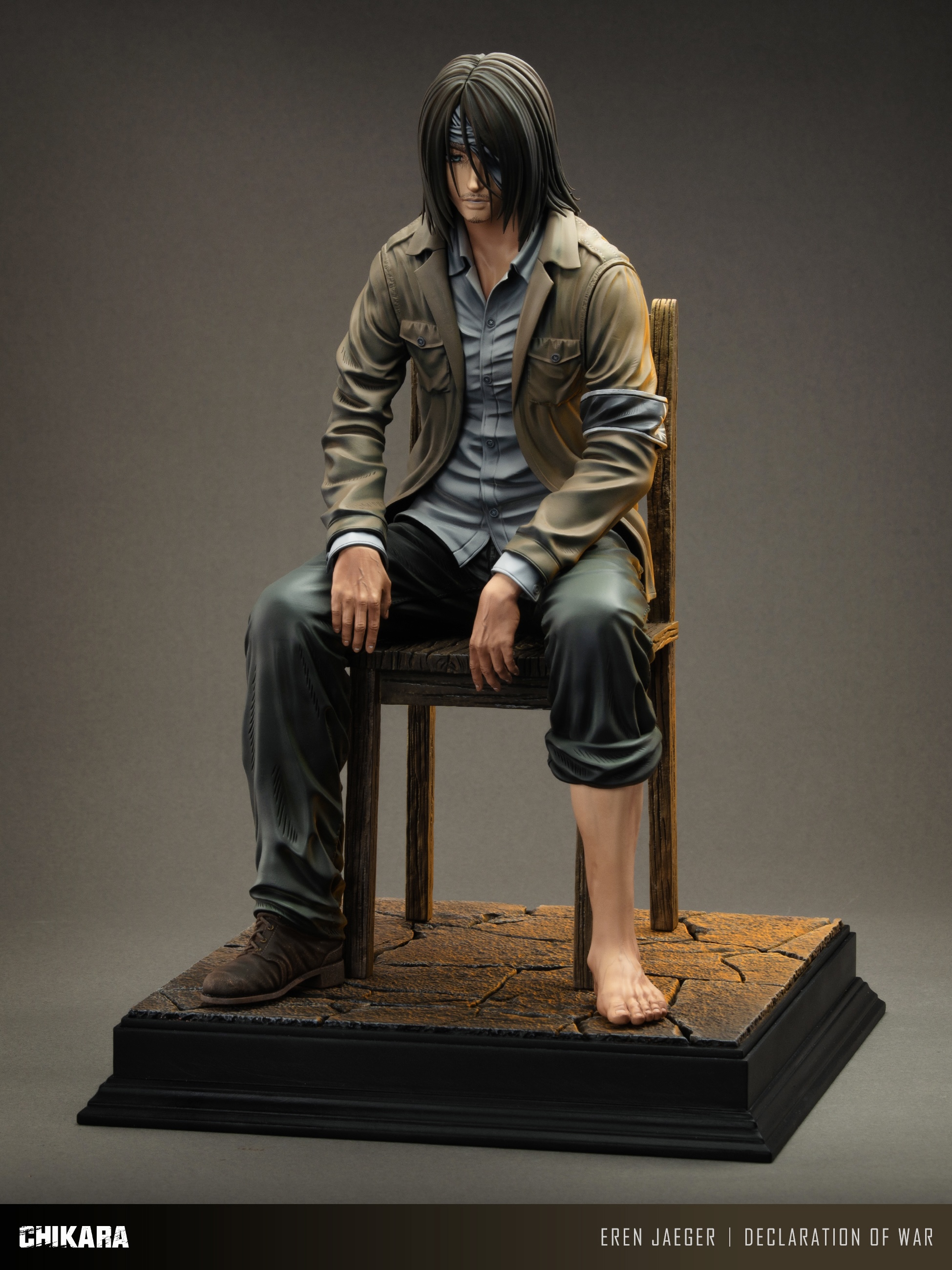 【Pre-sale】1/6 and 1/4 Scale Eren-Attack on Titan-CHIKARA Studio