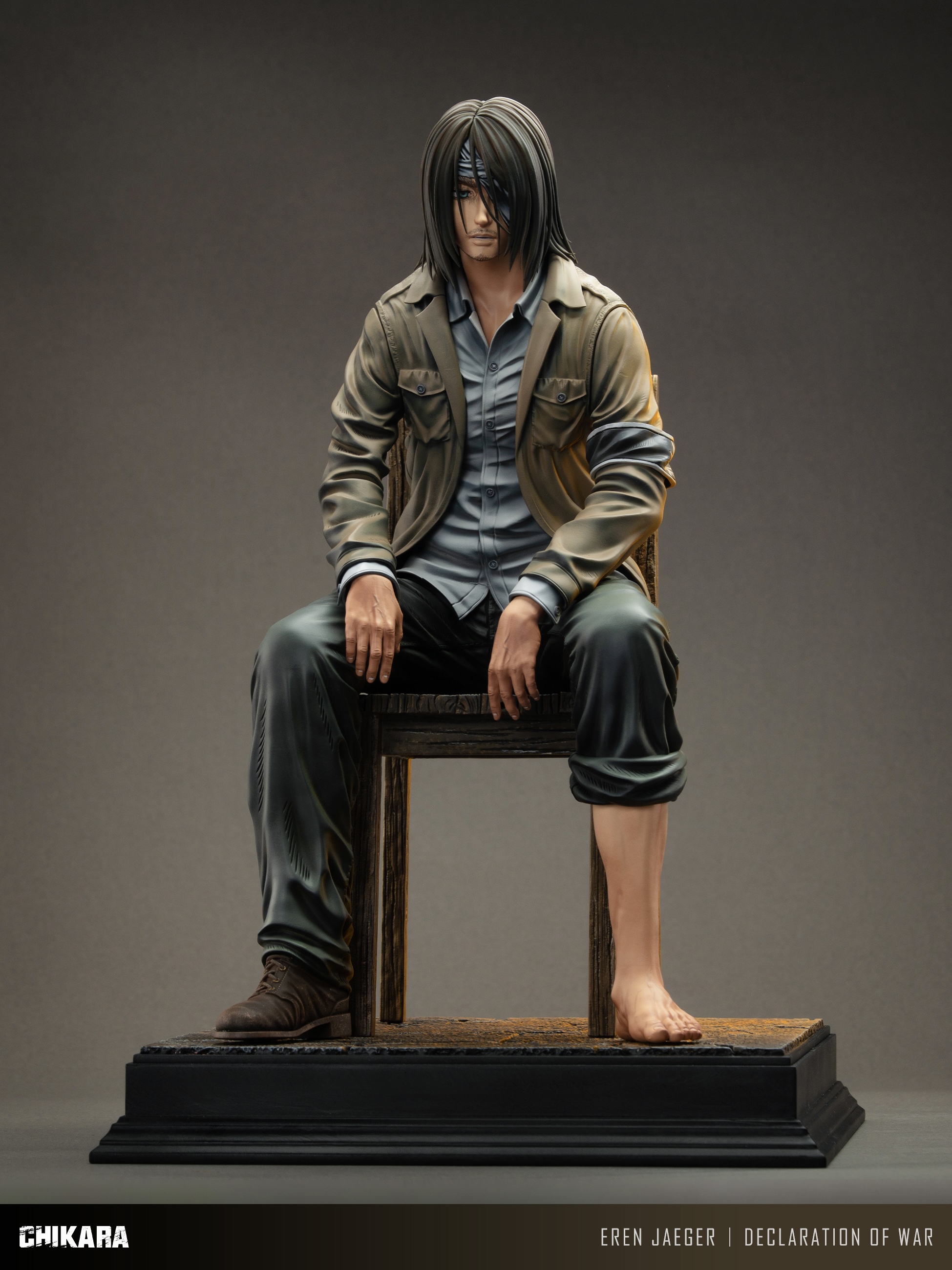 【Pre-sale】1/6 and 1/4 Scale Eren-Attack on Titan-CHIKARA Studio