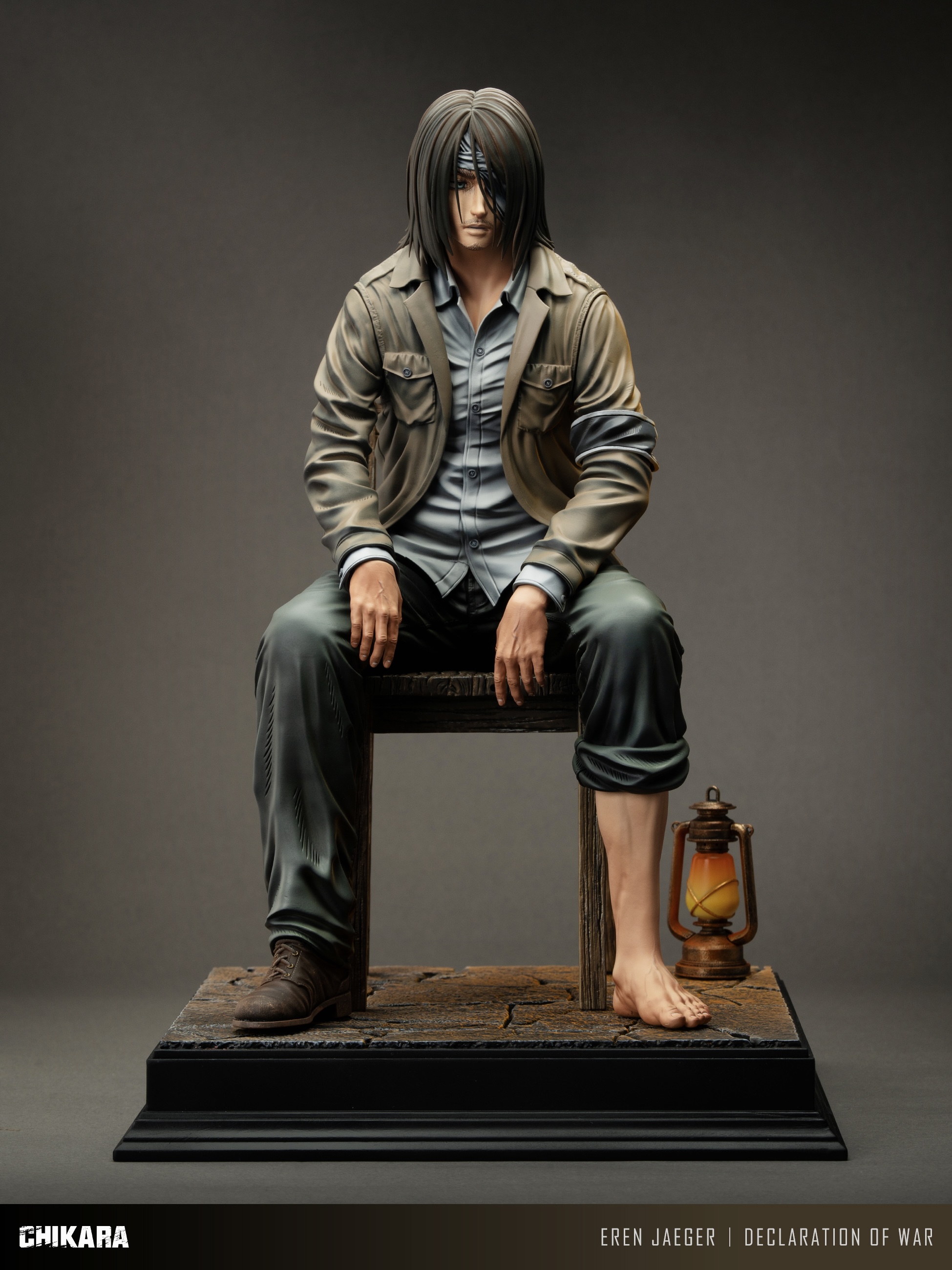 【Pre-sale】1/6 and 1/4 Scale Eren-Attack on Titan-CHIKARA Studio