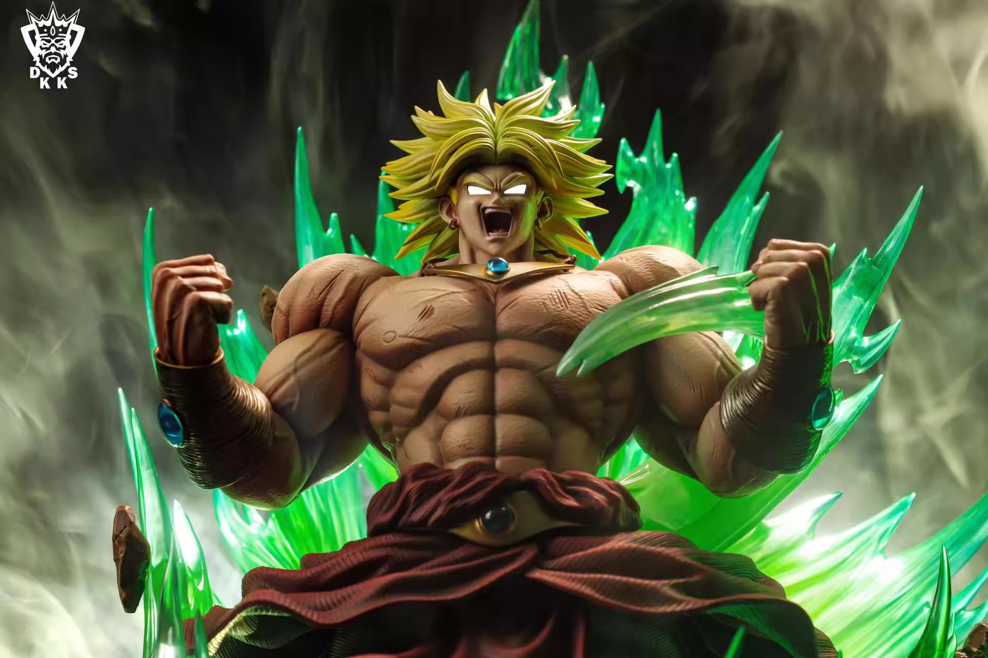 【Pre-sale】1/6 Scale Broly with LED-DB-Dark King Studio