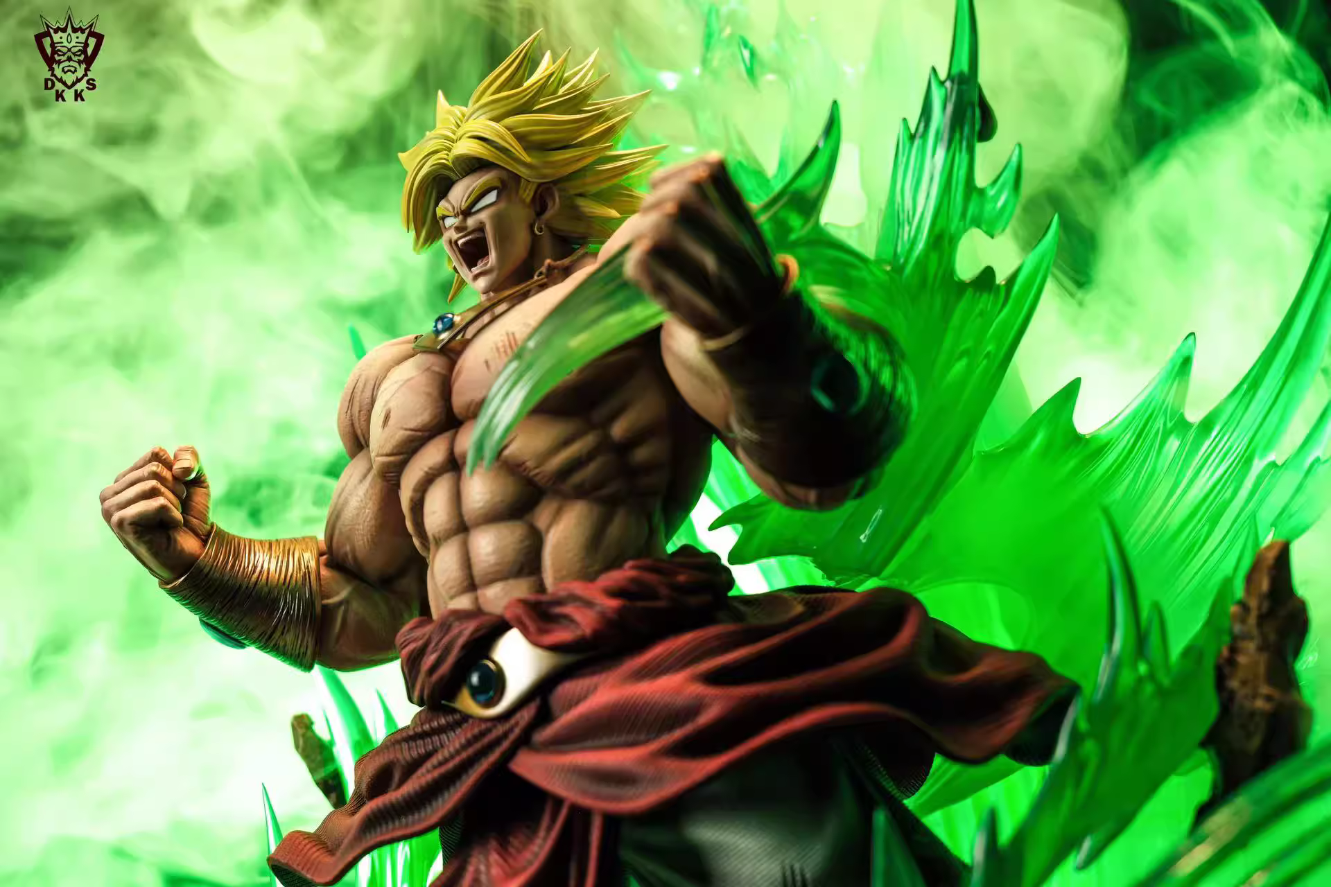 【Pre-sale】1/6 Scale Broly with LED-DB-Dark King Studio