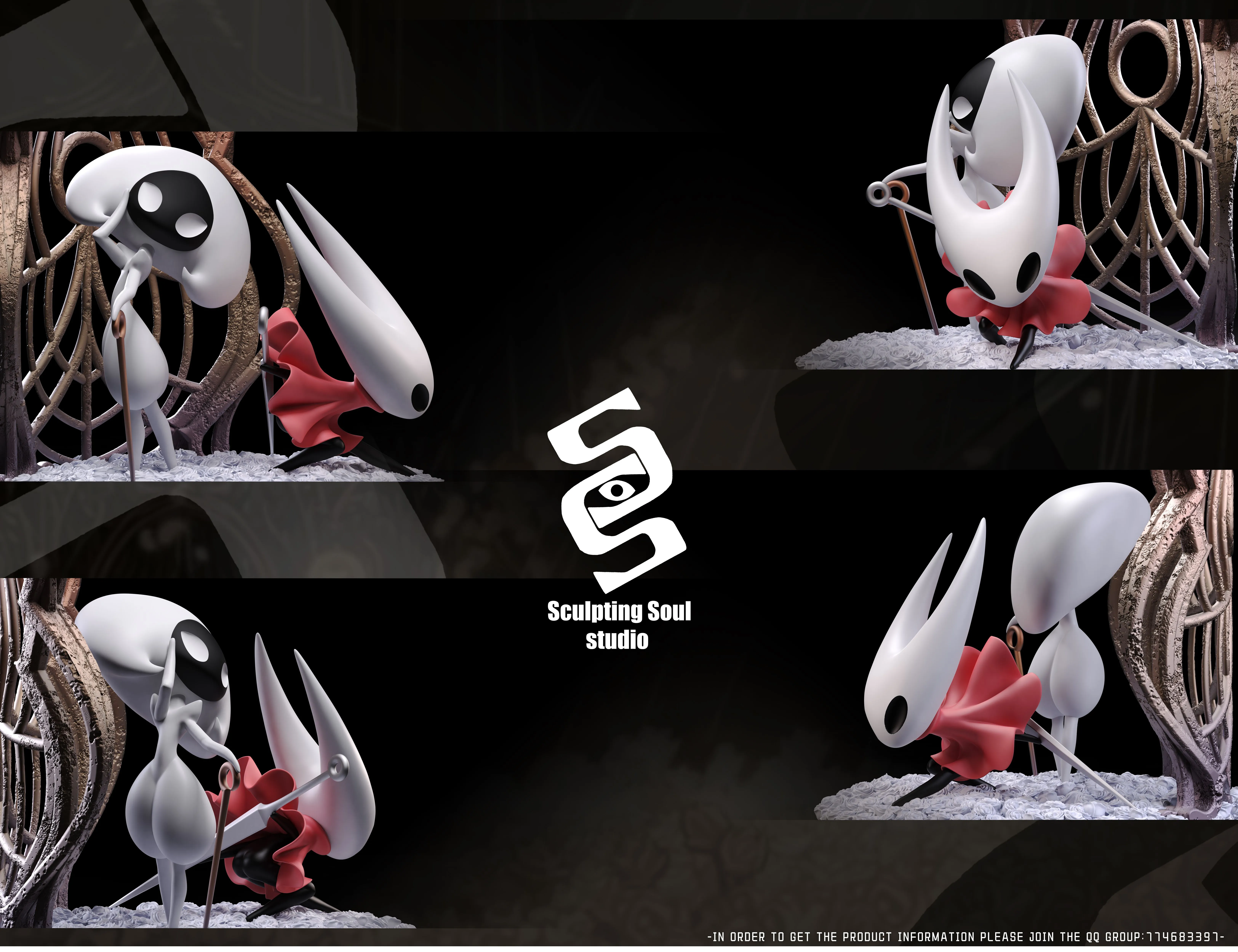 【Pre-sale】Lace and Hornet-Hollow Knight-Sculpting Soul Studio