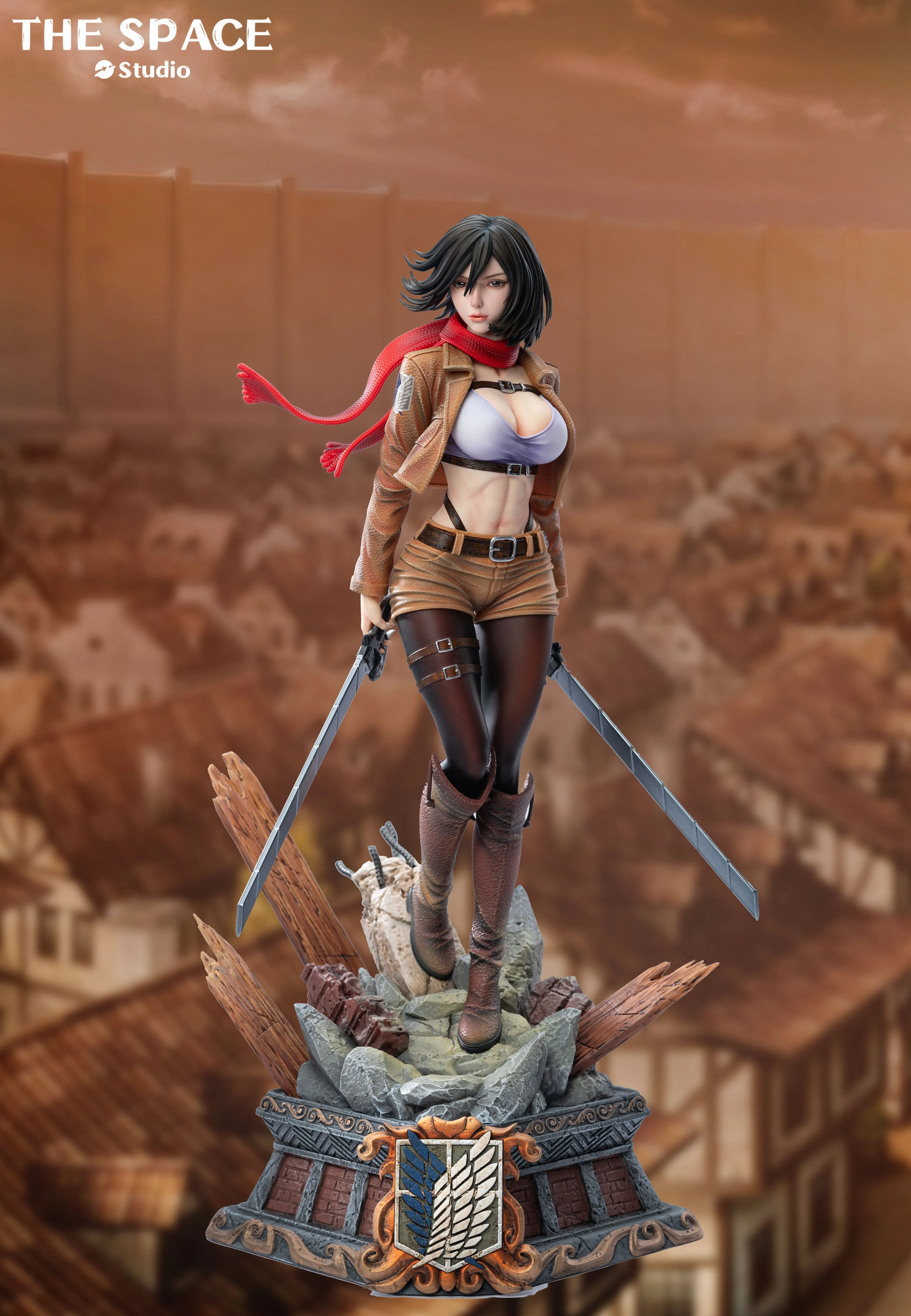 【Pre-sale】1/6 and 1/4 Scale Mikasa Ackerman-Attack on Titan-The Space Studio