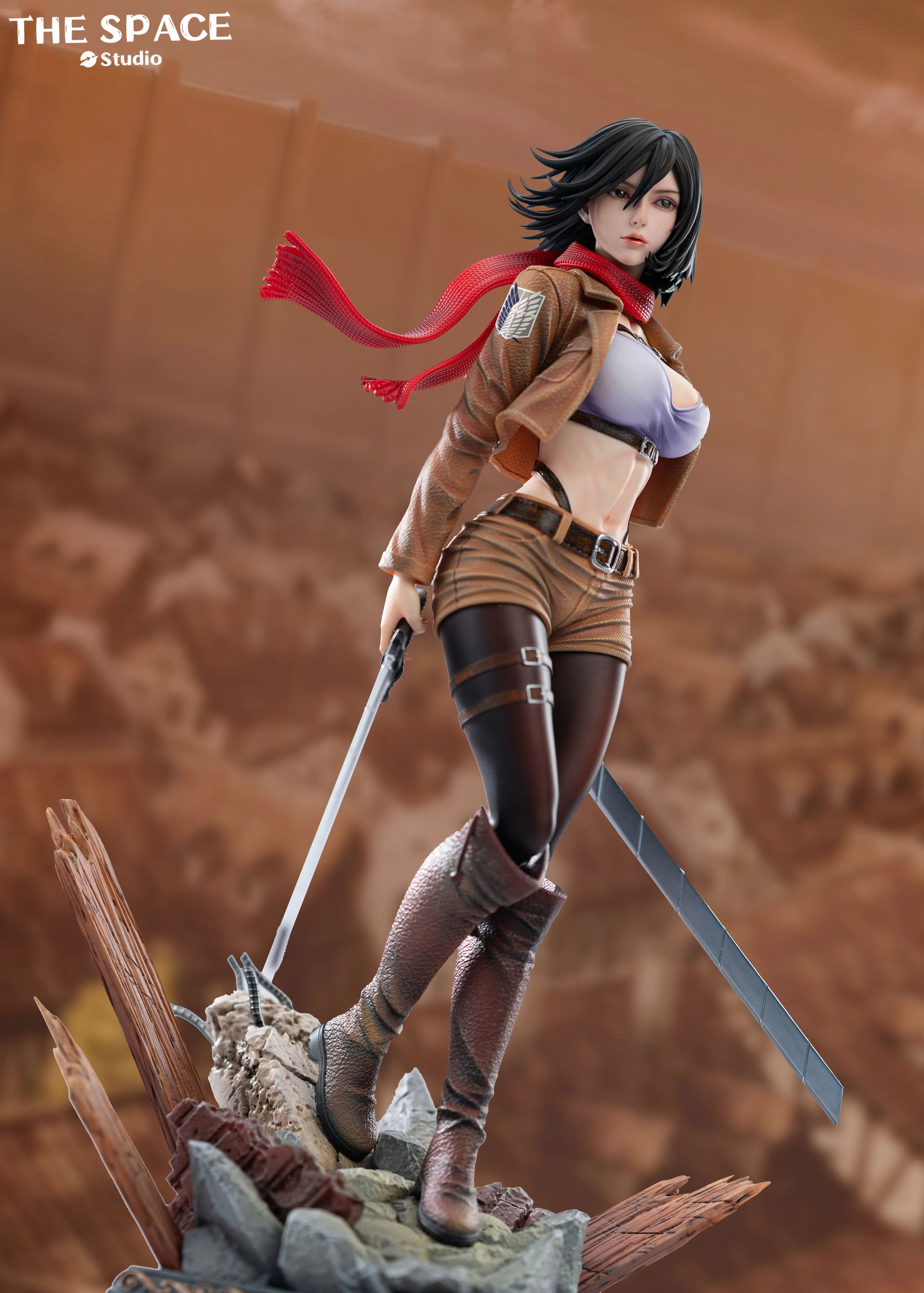 【Pre-sale】1/6 and 1/4 Scale Mikasa Ackerman-Attack on Titan-The Space Studio