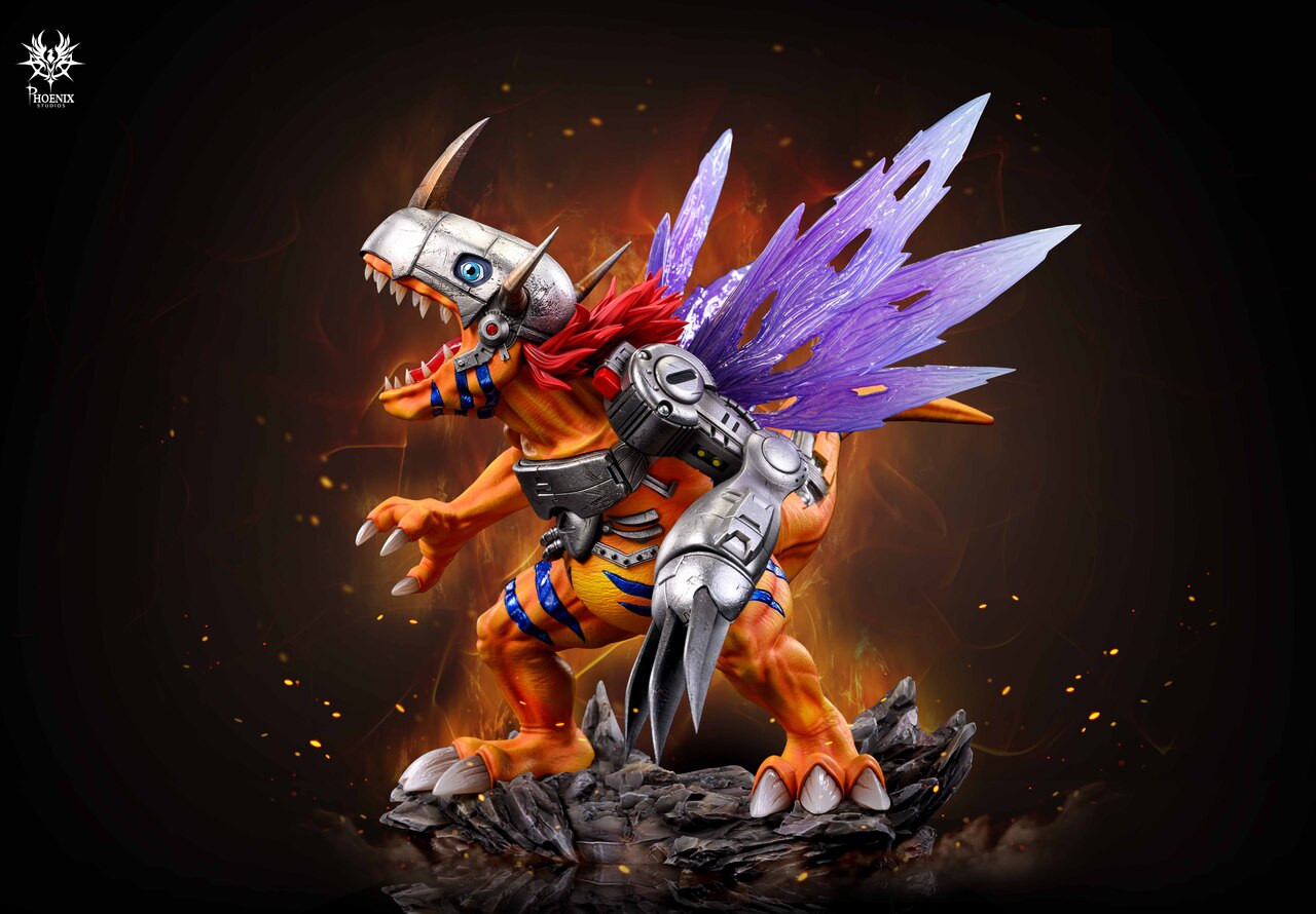 【Pre-sale】Megahouse Scale Metal Greymon-Digimon Adventure-Phoenix Studio