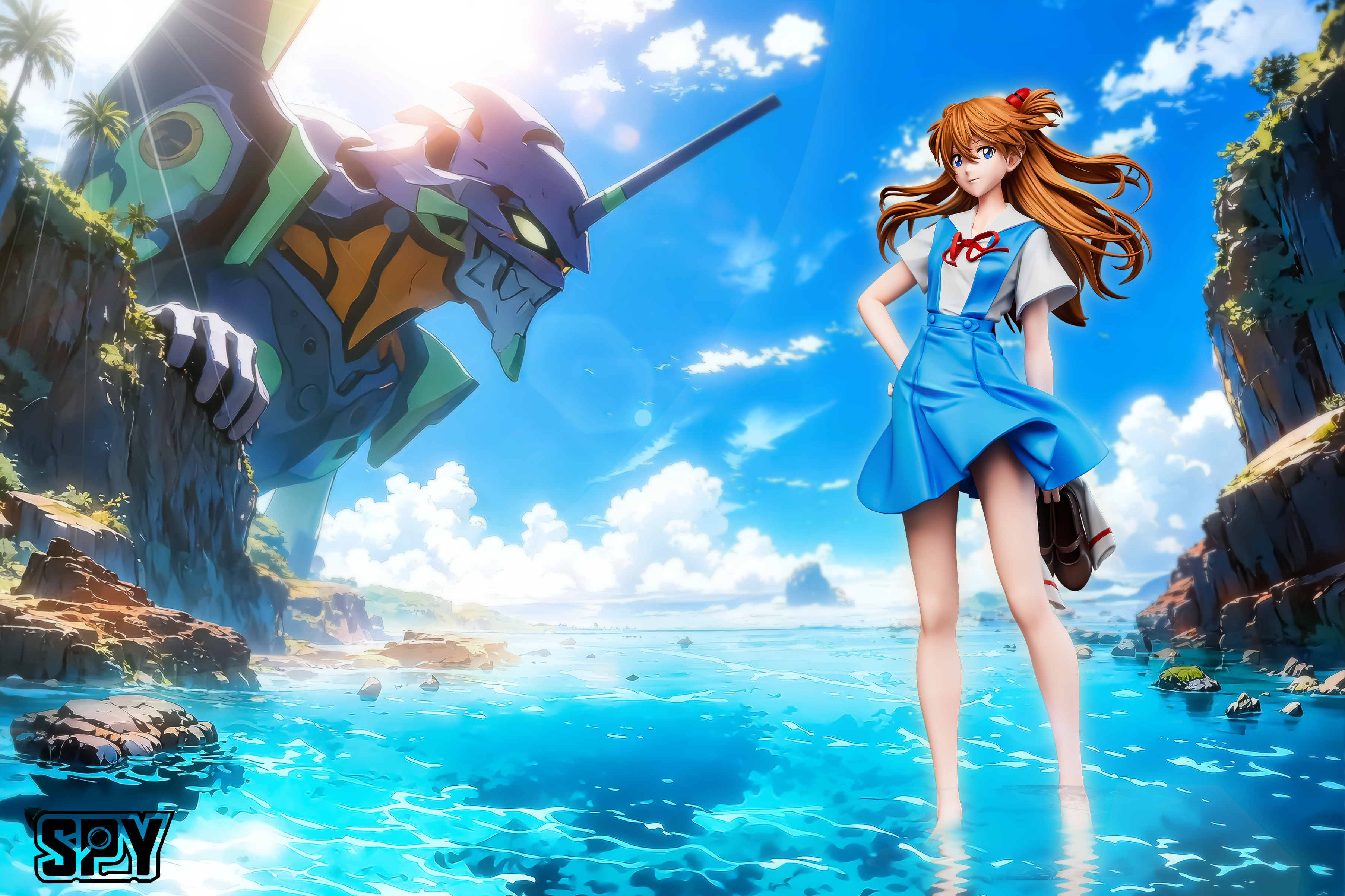 【Pre-sale】School Uniform Asuka Langley Soryu-EVA-SPY Studio