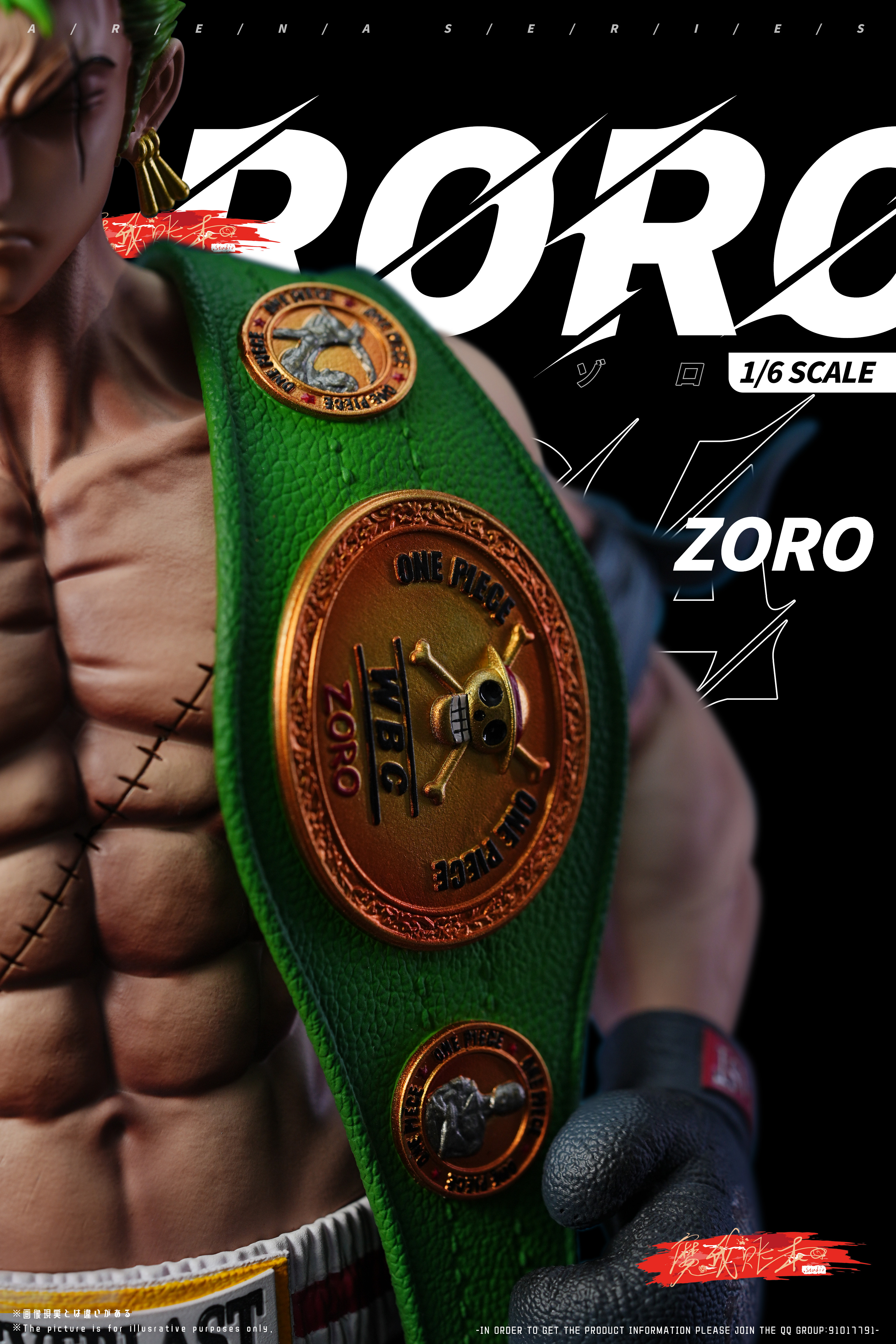 【Pre-sale】1/6 Scale Boxer Roronoa Zoro-MWZB Studio