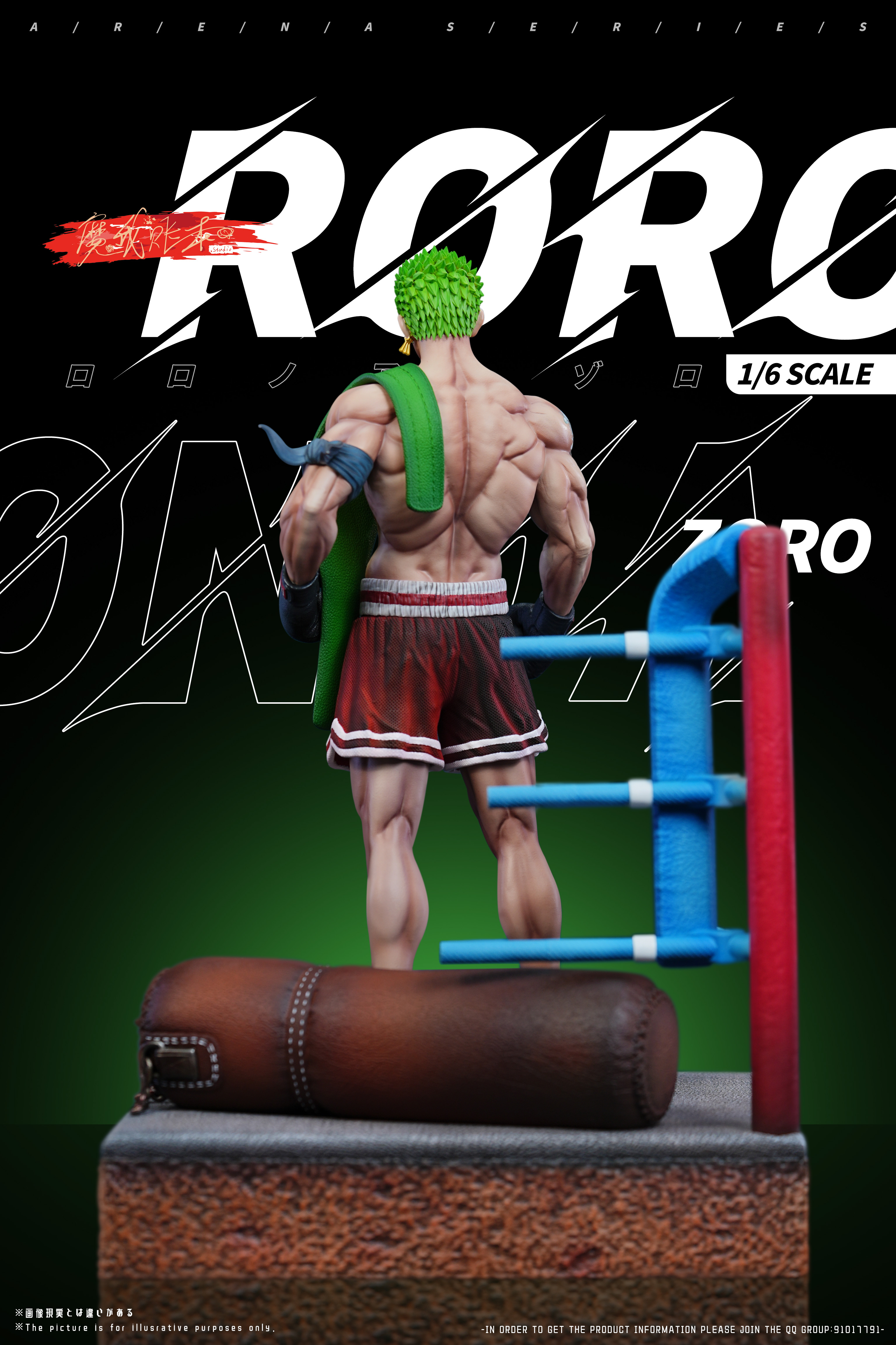 【Pre-sale】1/6 Scale Boxer Roronoa Zoro-MWZB Studio