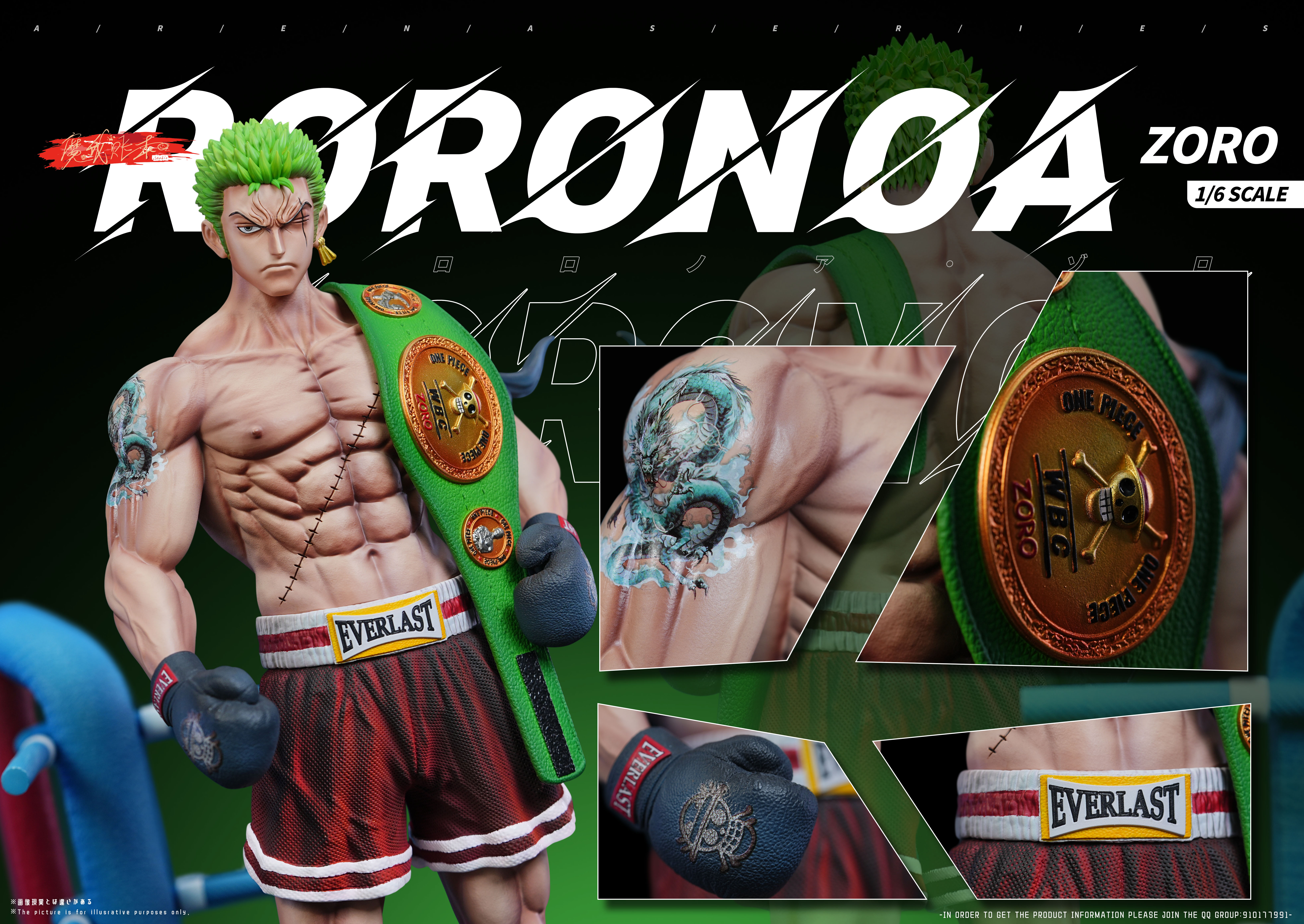 【Pre-sale】1/6 Scale Boxer Roronoa Zoro-MWZB Studio