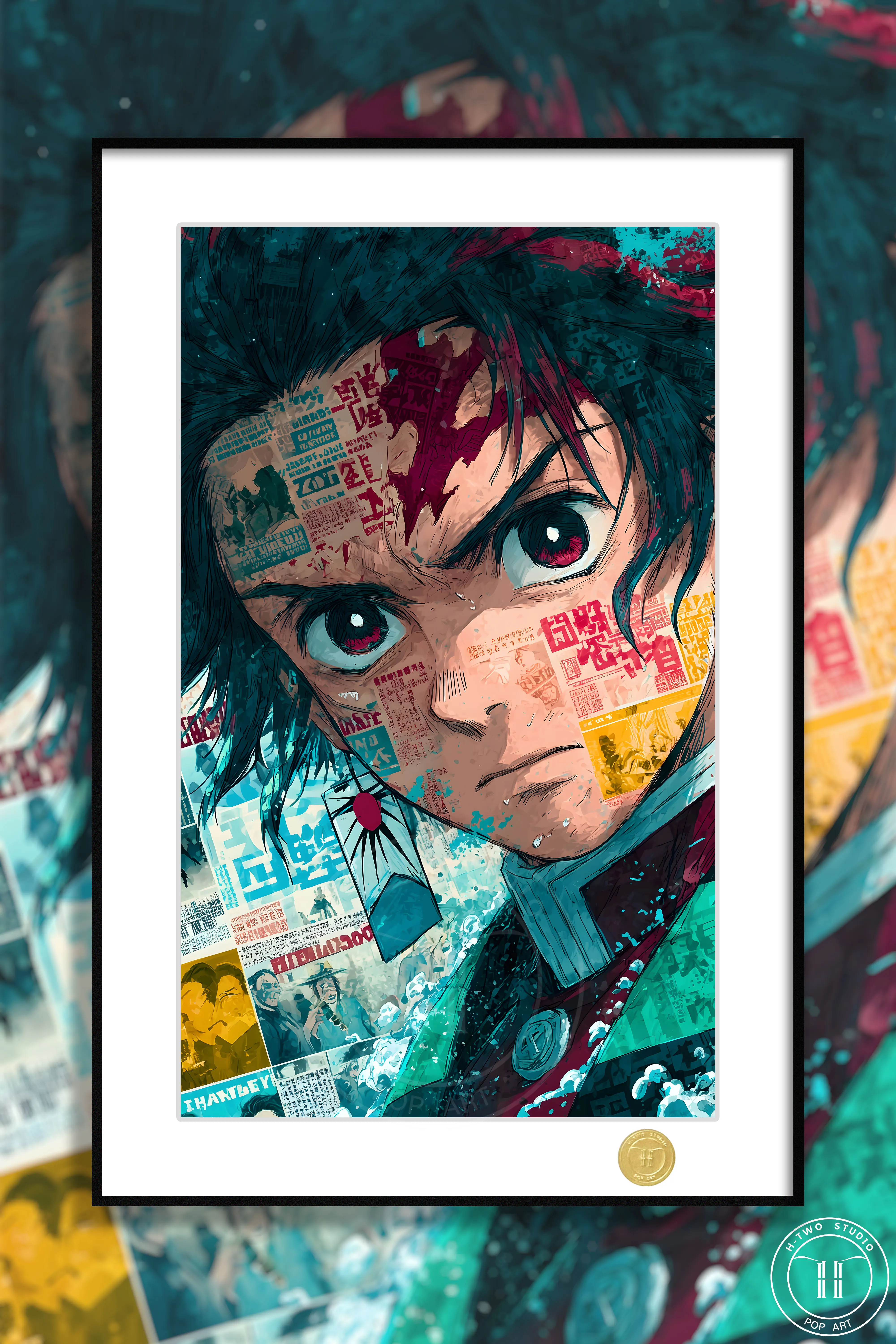 【Pre-sale】Decorative Painting of Poster Kamado Tanjirou-H2 Studio