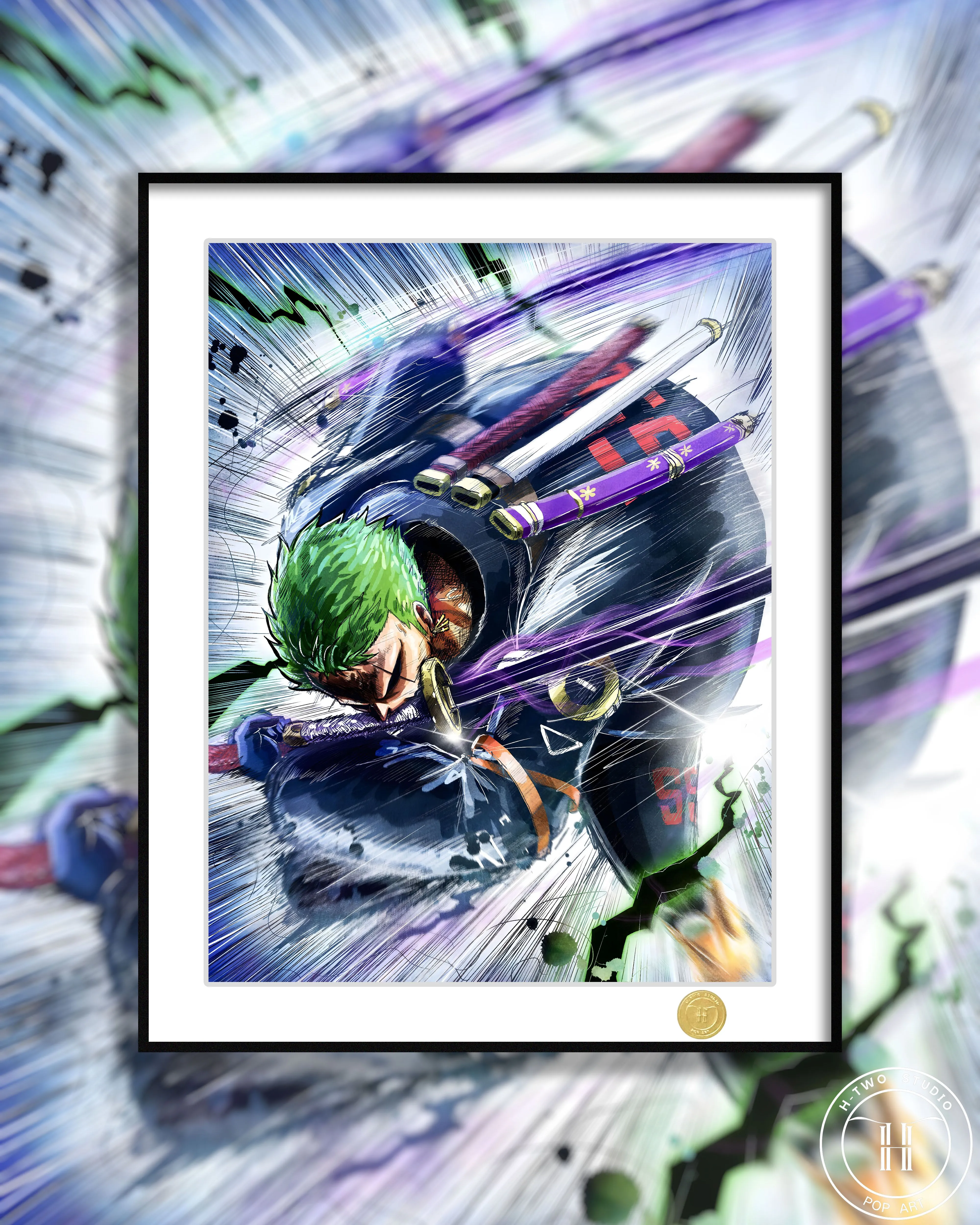 【Pre-sale】Decorative Painting of Zoro-H2 Studio