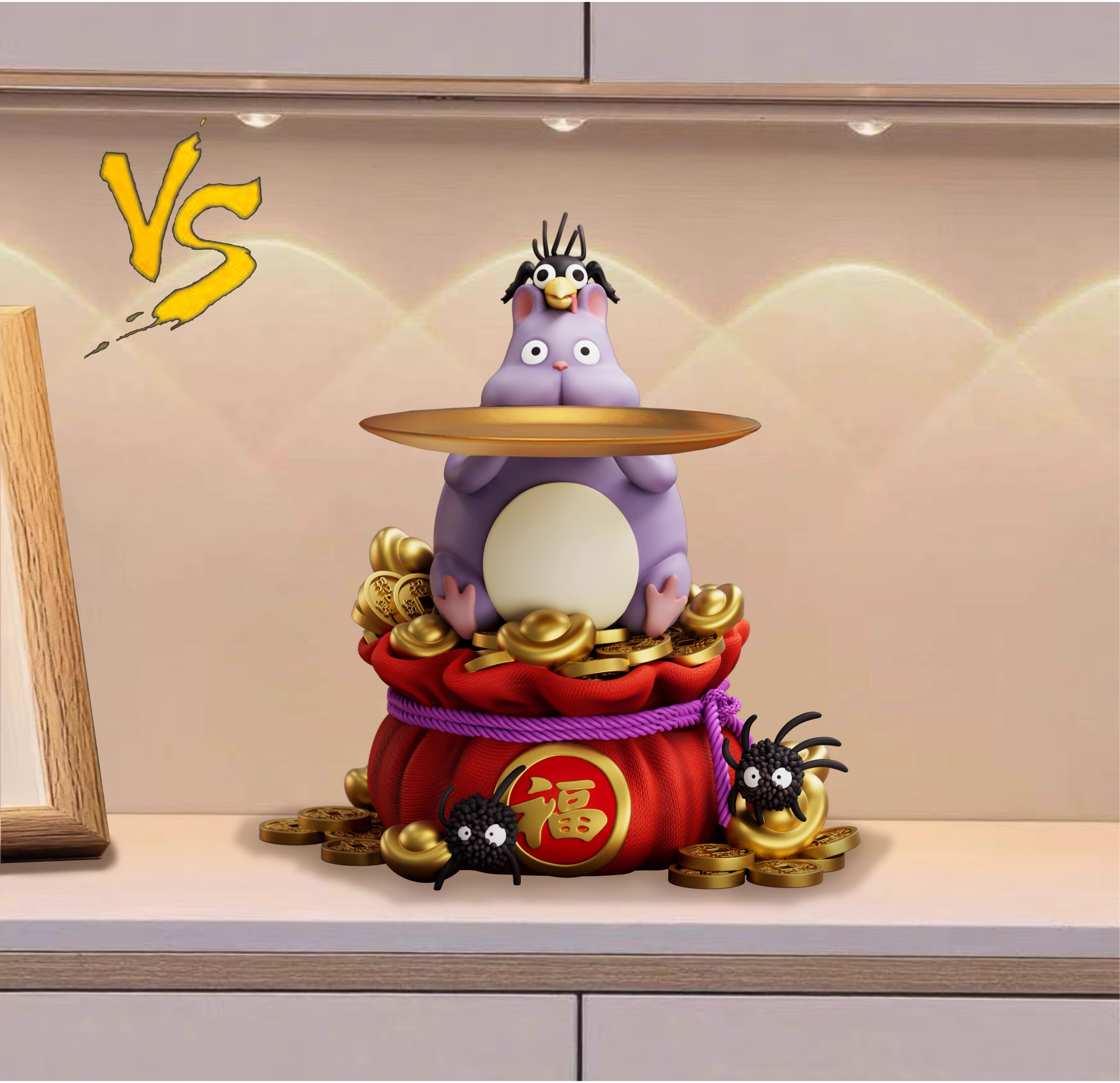 【Pre-sale】Wealth Attraction Fang-baby-Spirited Away-VS Studio