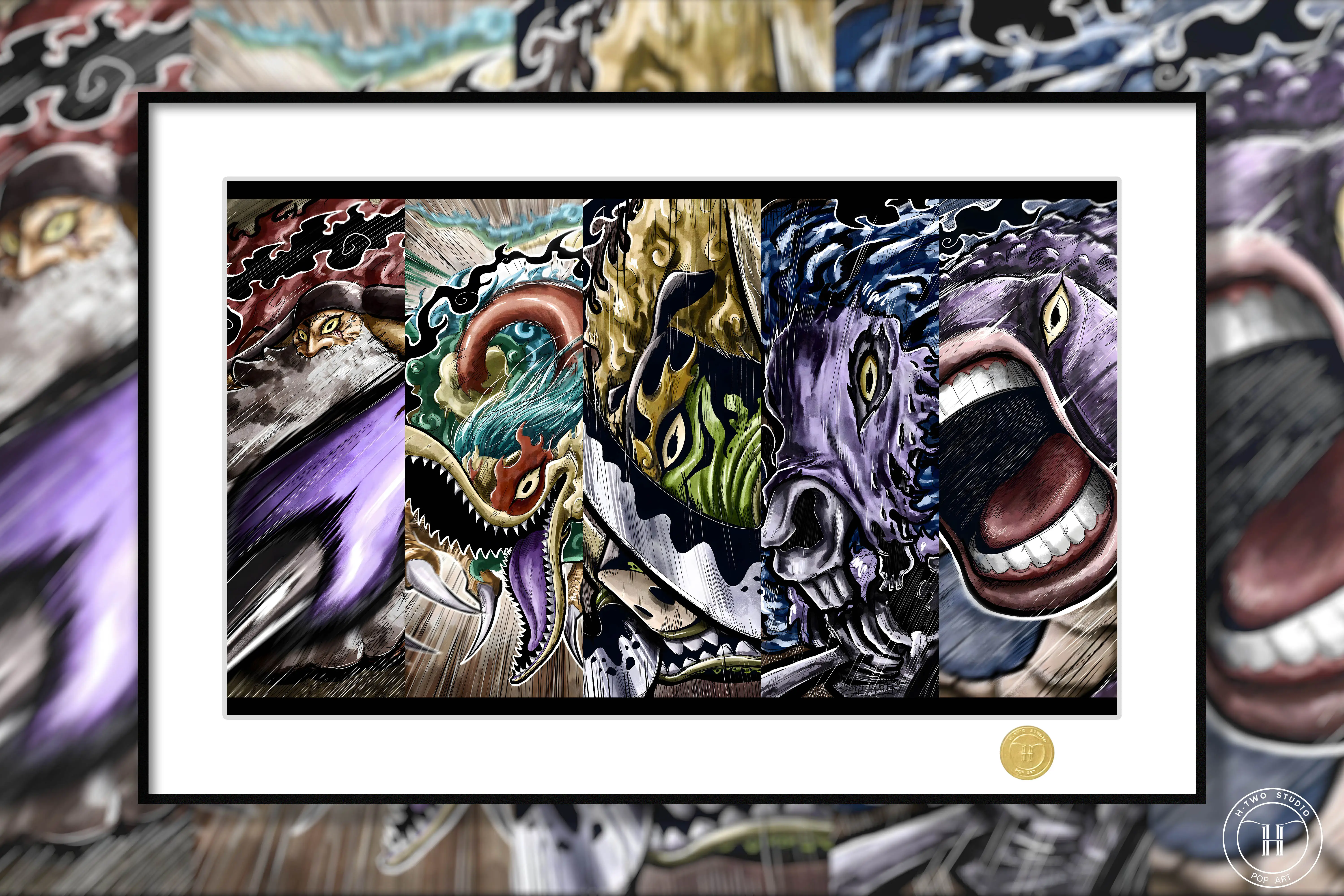 【Pre-sale】Decorative Painting of Waken FIVE ELDERS‌-H2 Studio