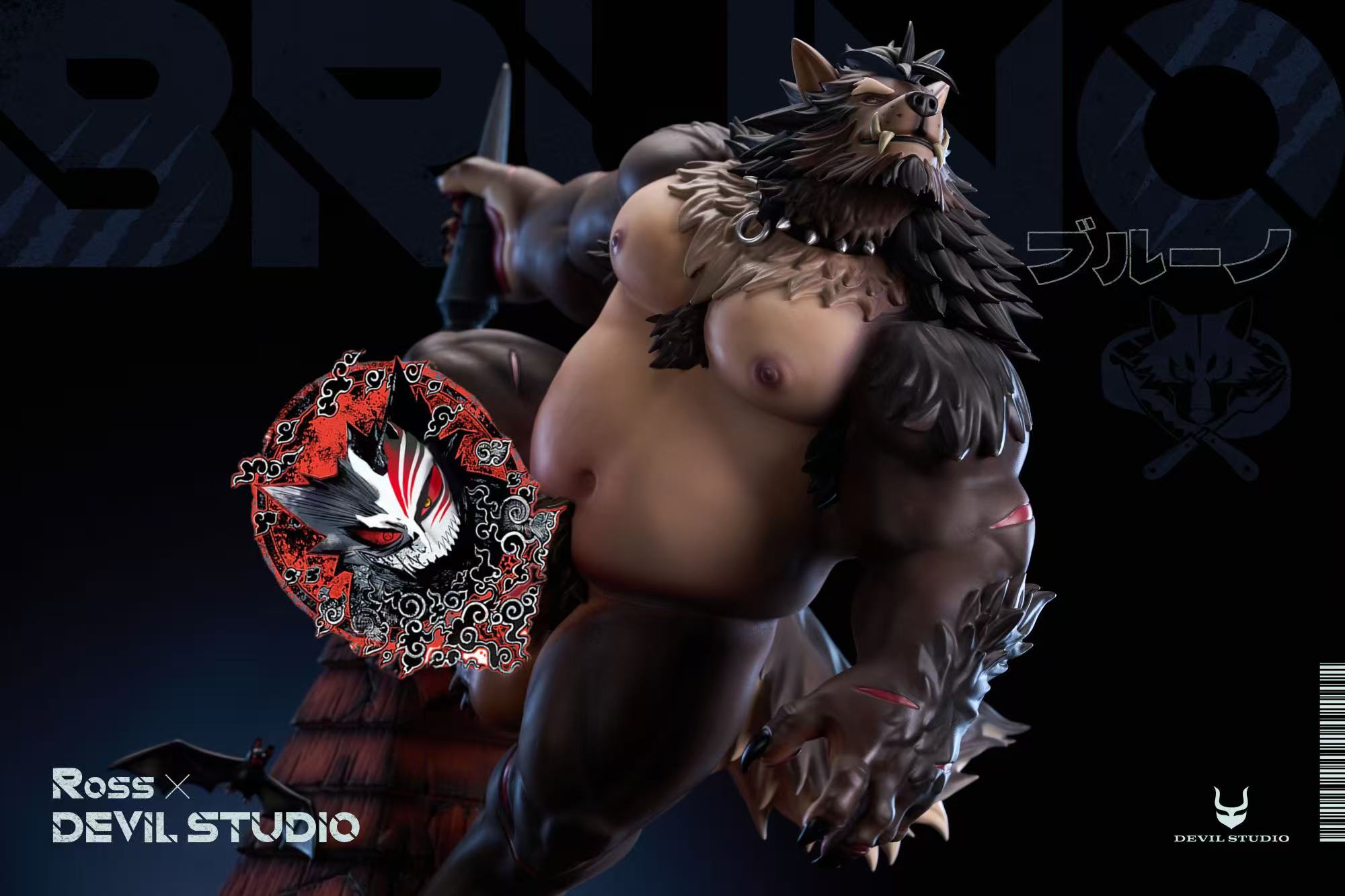 【Pre-sale closed】1/5 Scale Werewolf Bruno-Ross with Devil Studio