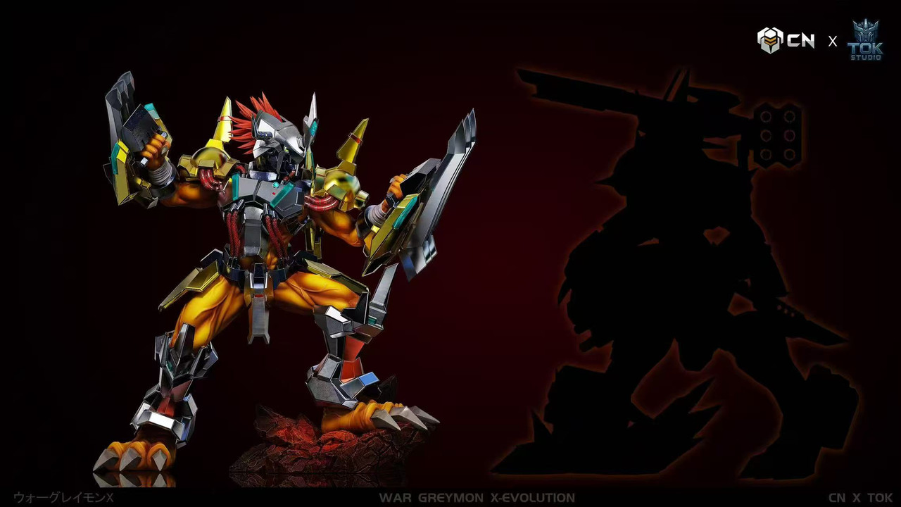 【Pre-sale】WarGreymon X-evolution-TOK Studio